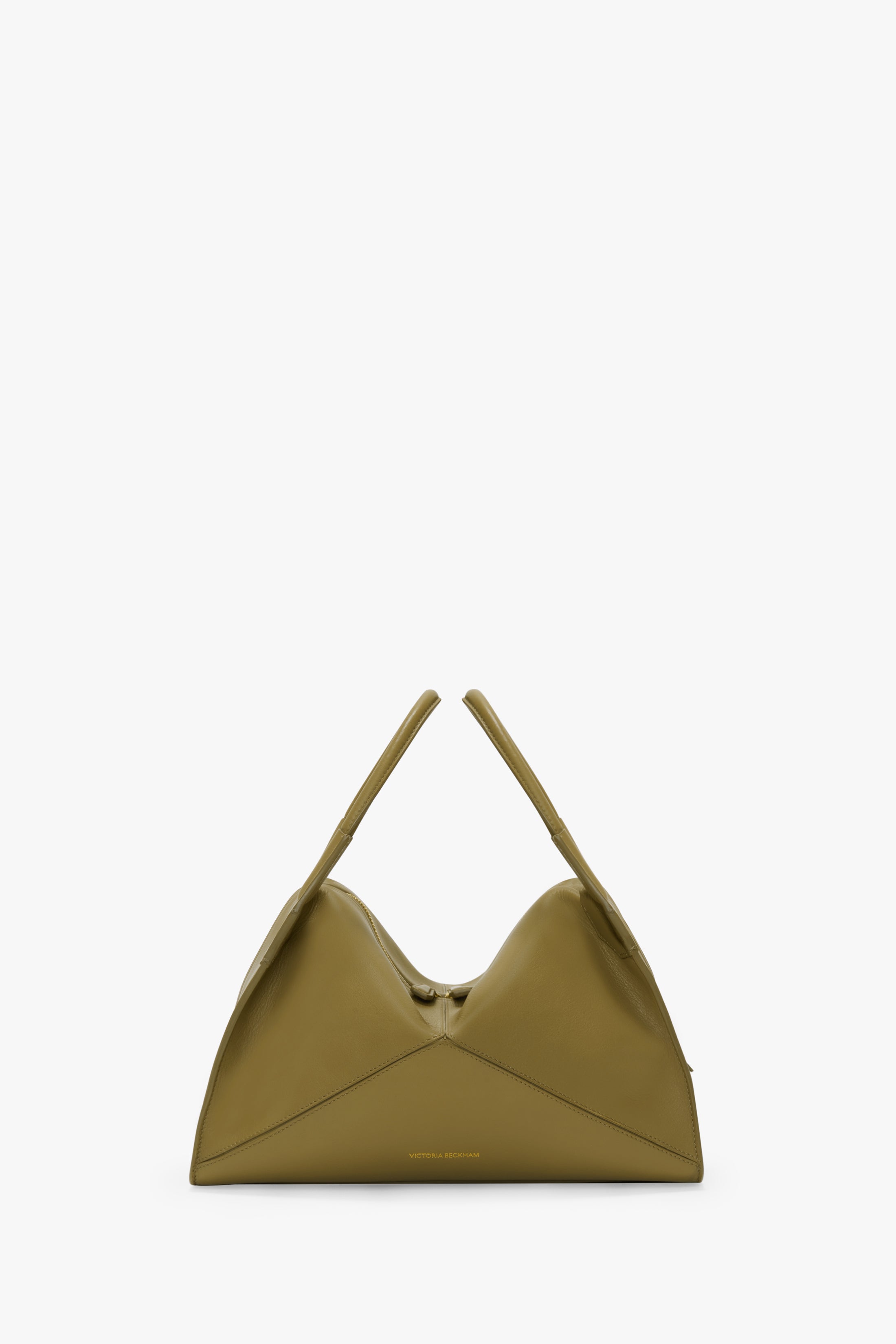 Victoria Plié Bag In Cactus Green Leather – Victoria Beckham UK