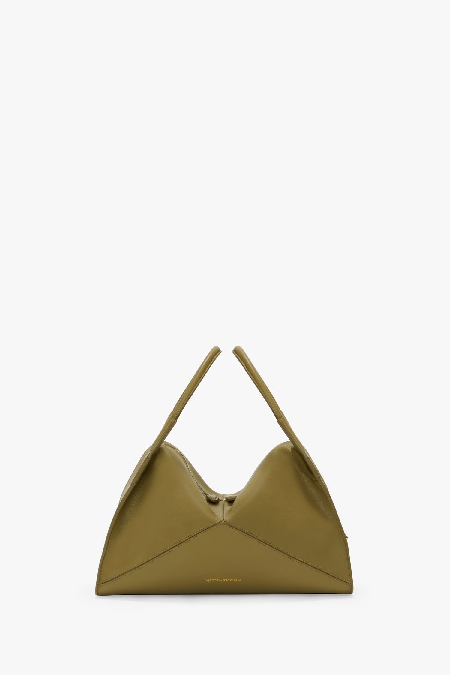 Victoria Plié Bag In Cactus Green Leather