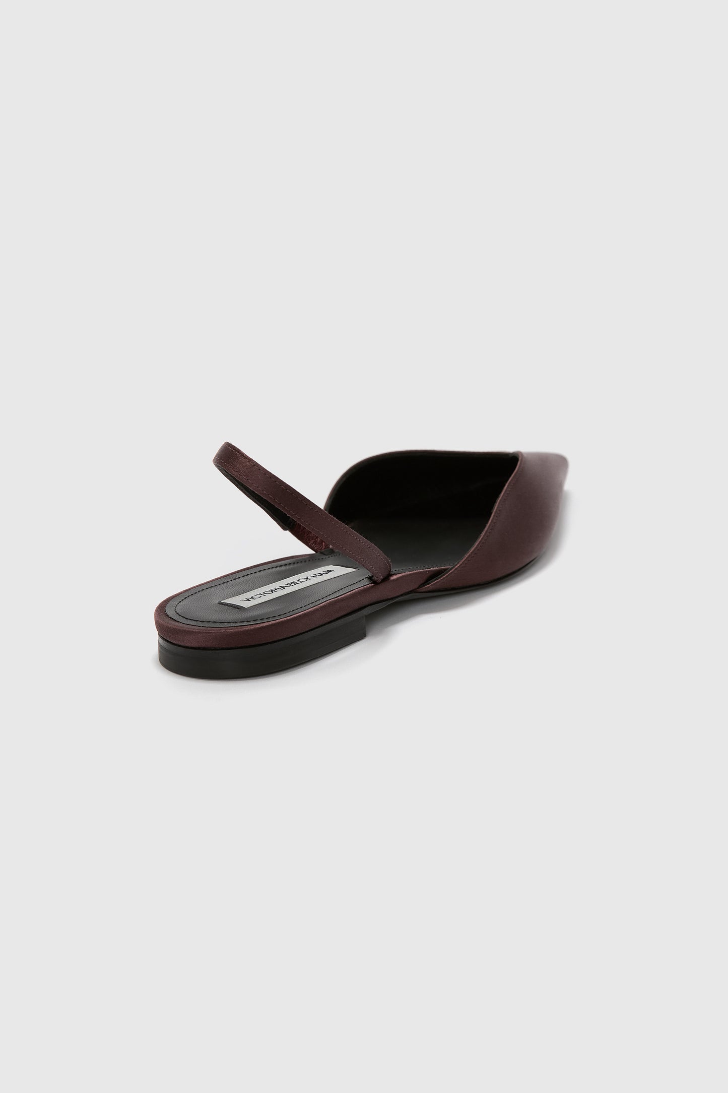 Victoria Angle Halter Back Flat Satin