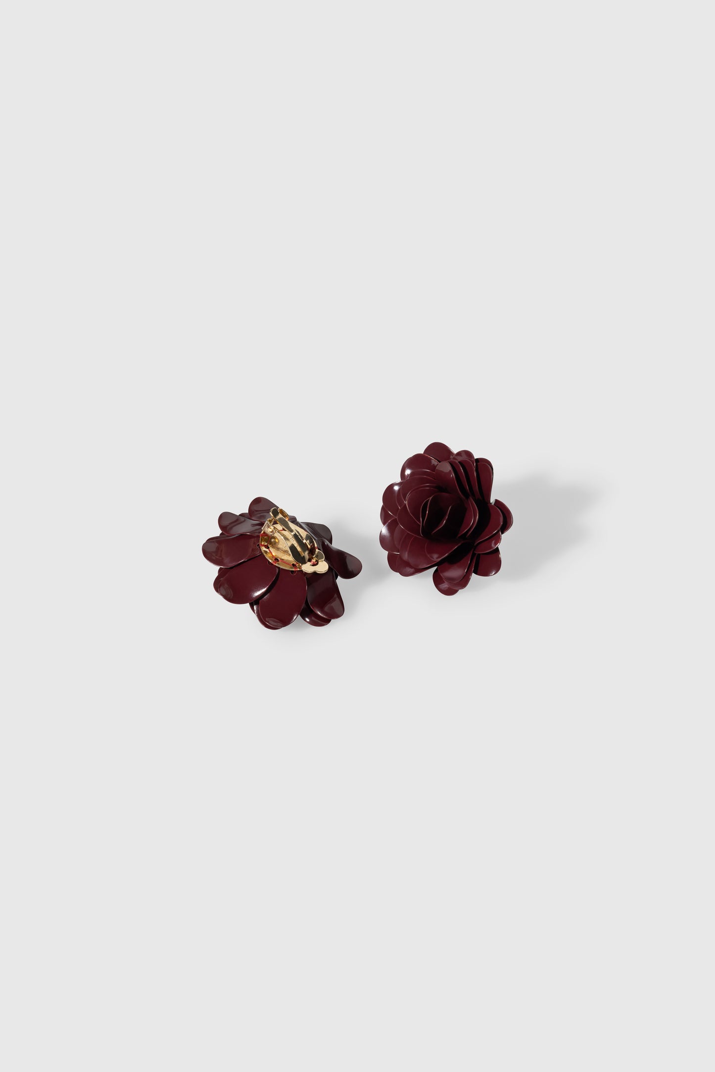 Bunched Petal Earrings