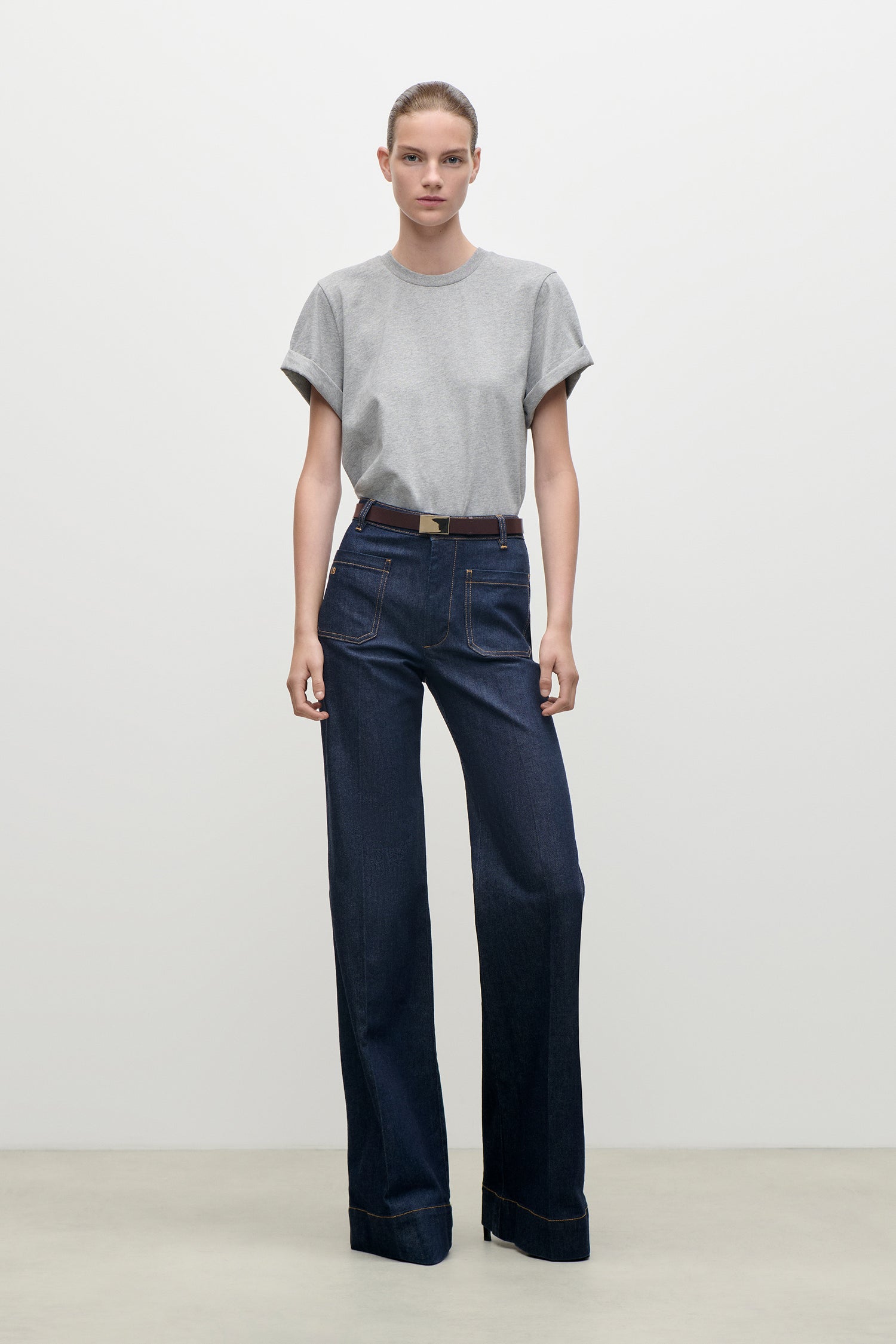 Alina Stretch Jean In Indigo Rinse