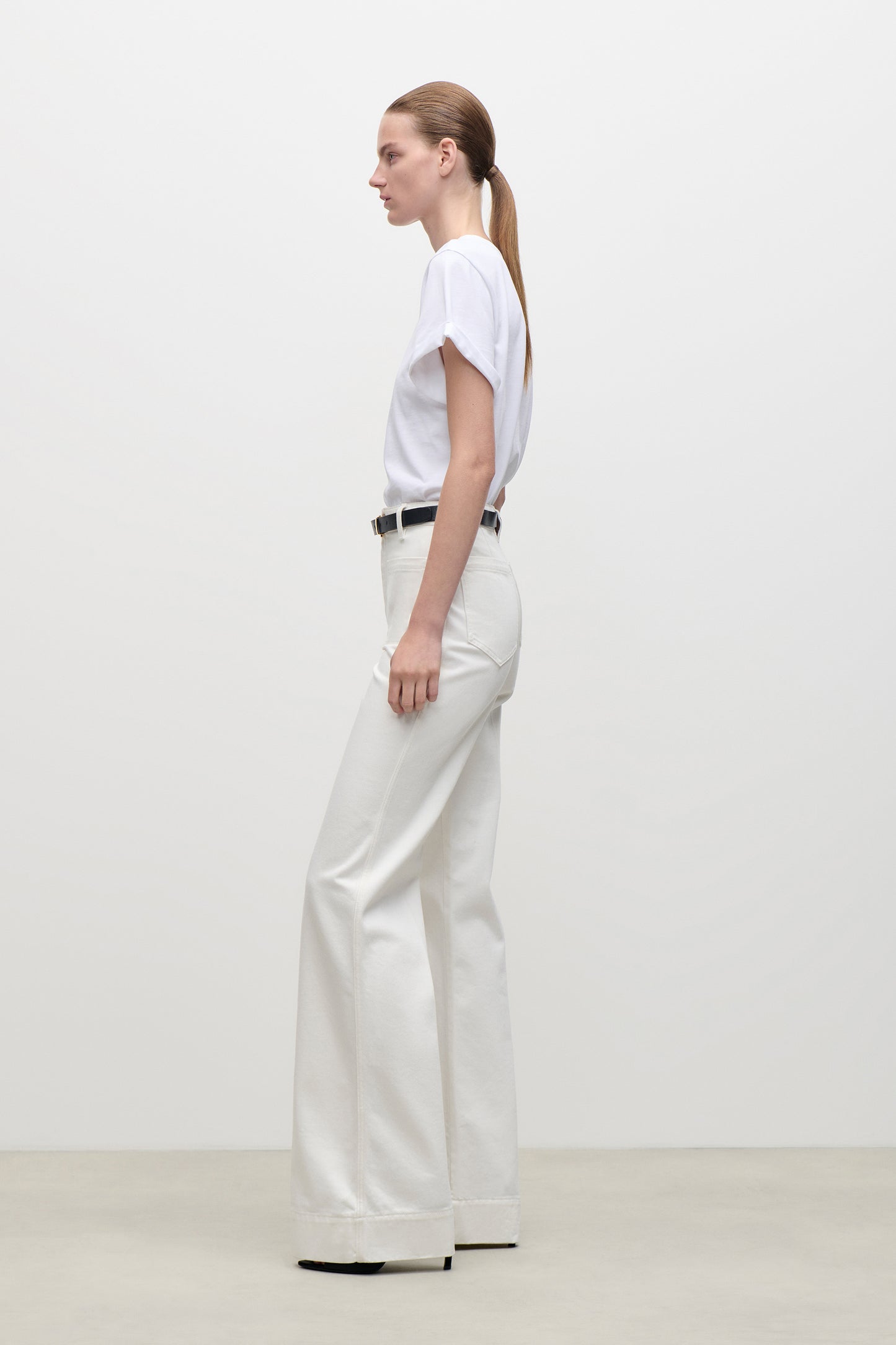 Alina Stretch Jean In White