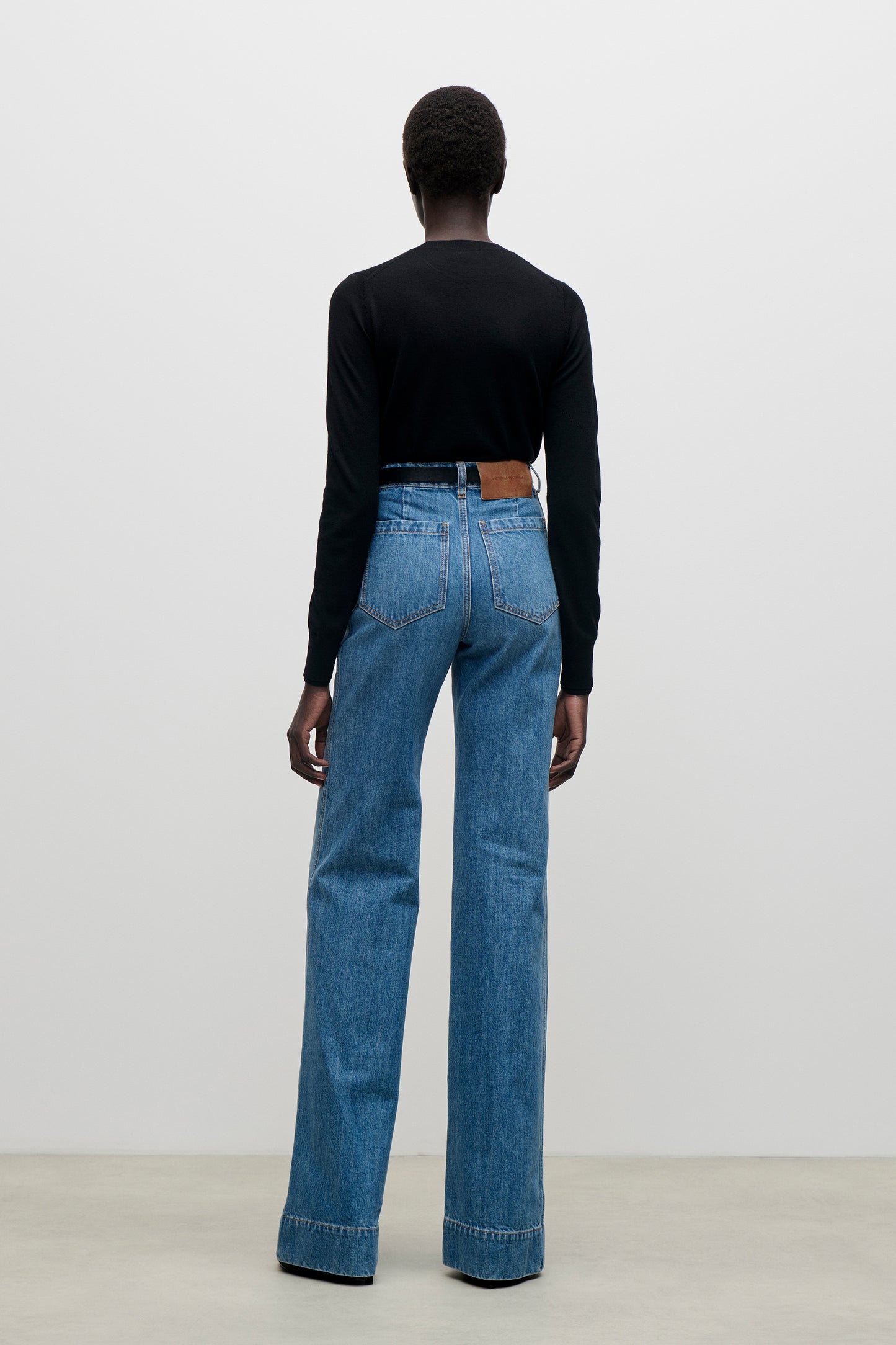 Alina Jean In Worn Blue Wash