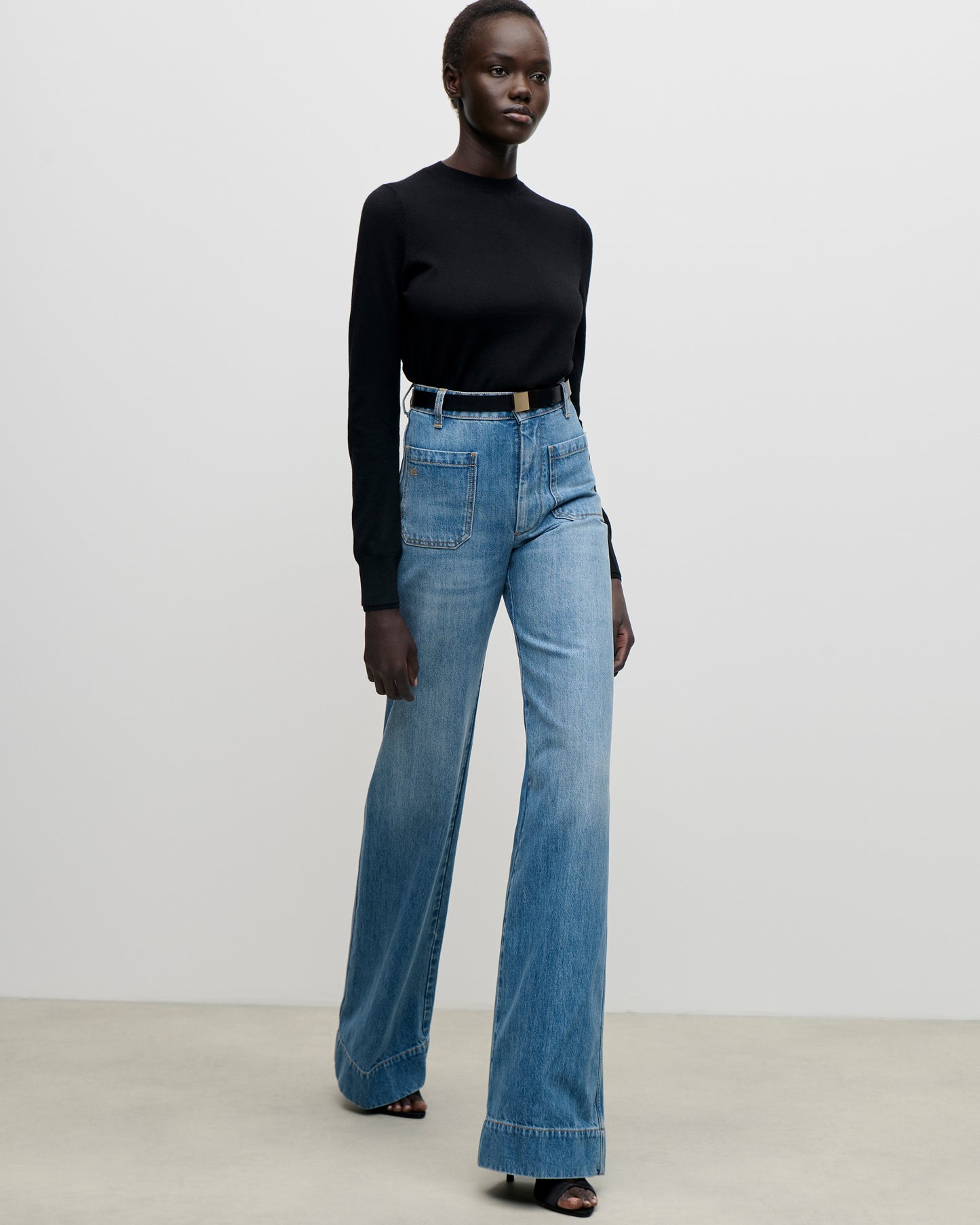 Alina Jean In Worn Blue Wash
