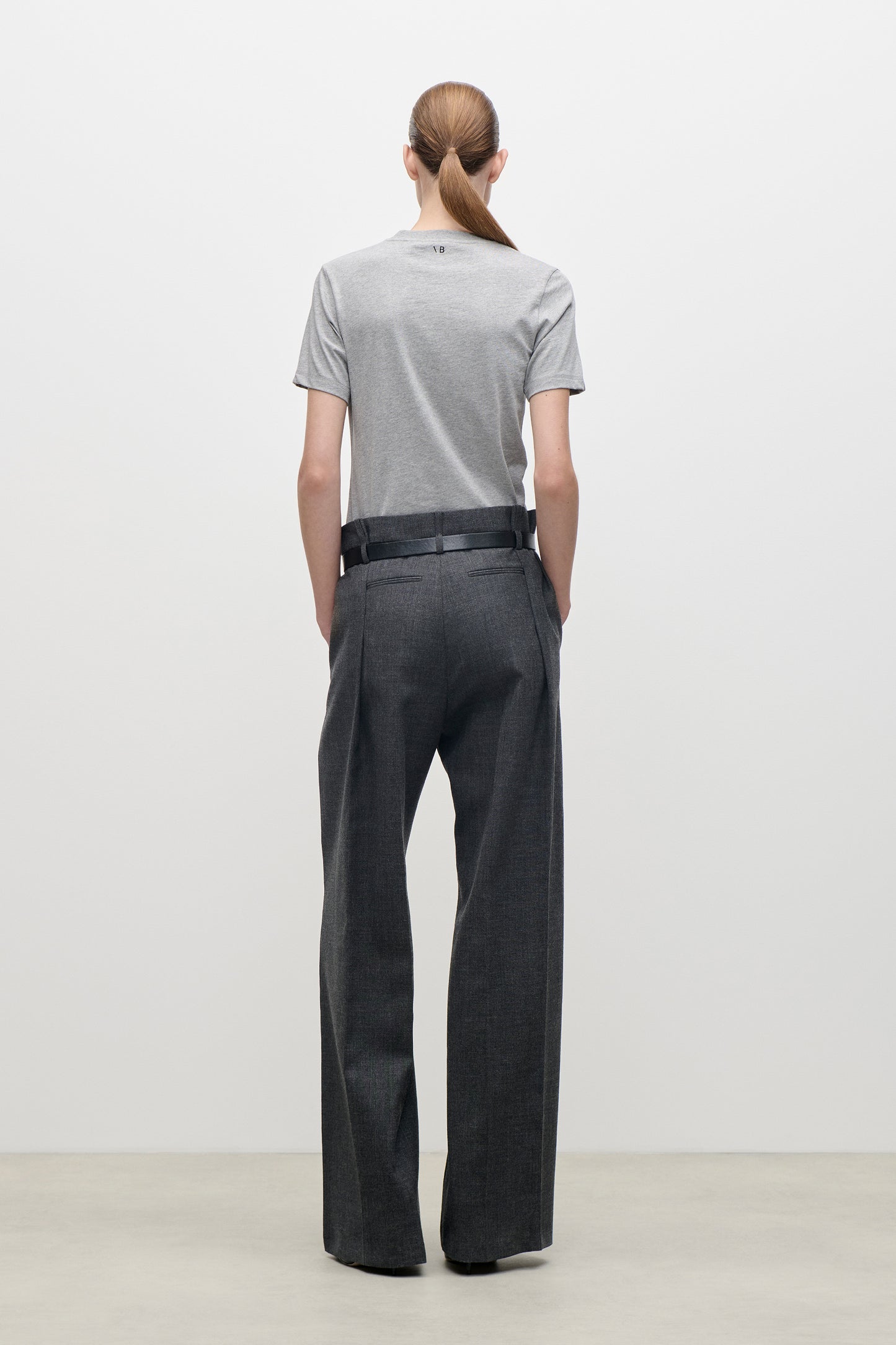Jamie T-Shirt In Grey Marl
