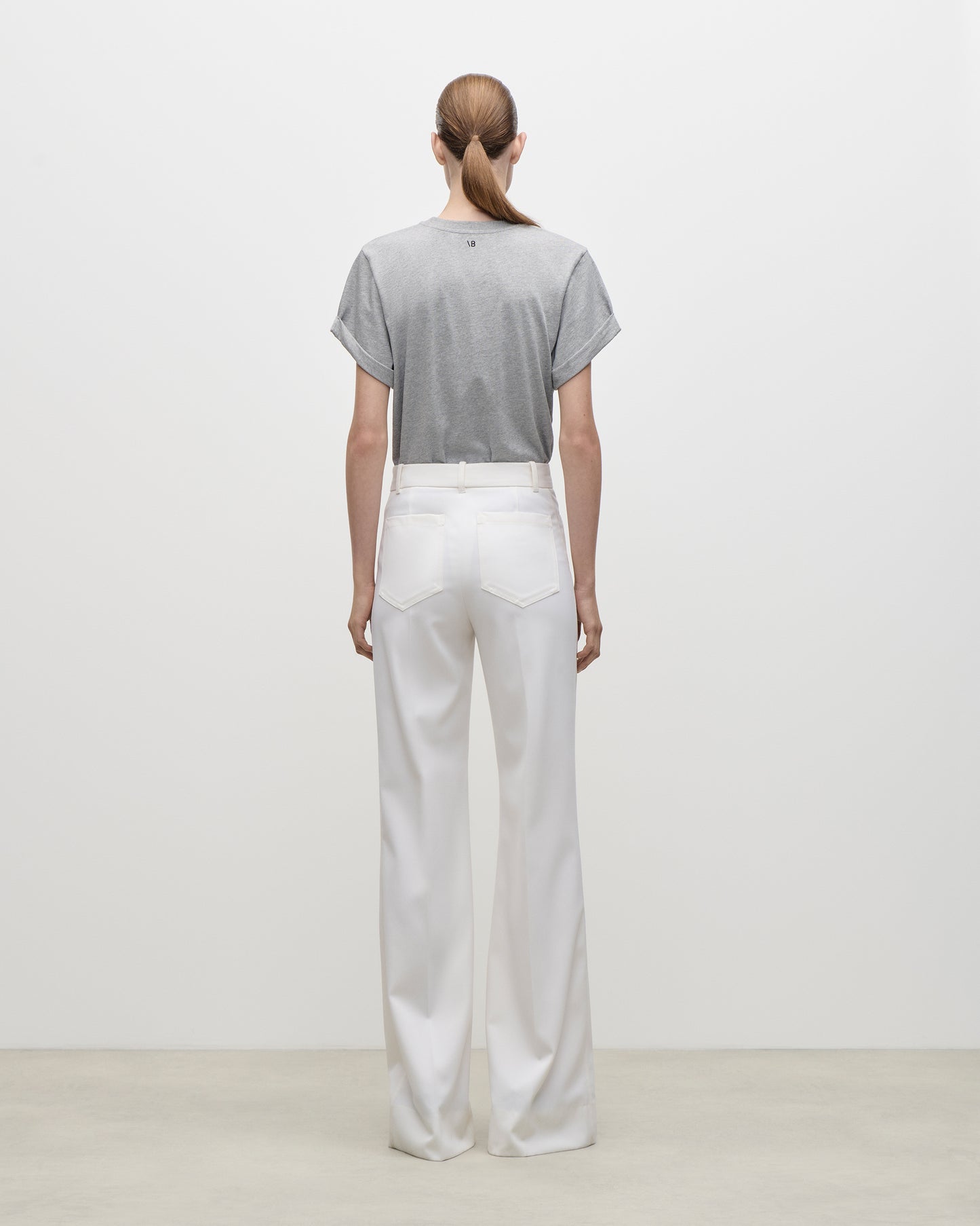 Alina Trouser In Ivory