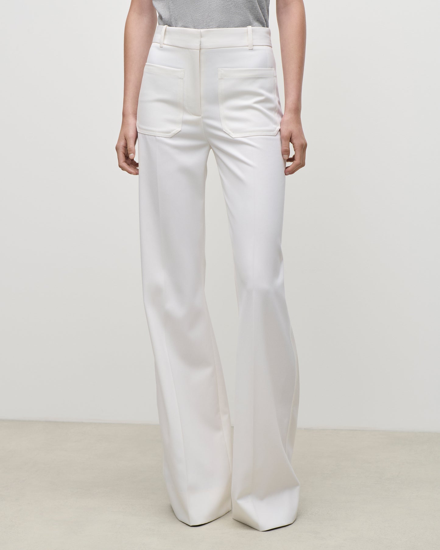Alina Trouser In Ivory