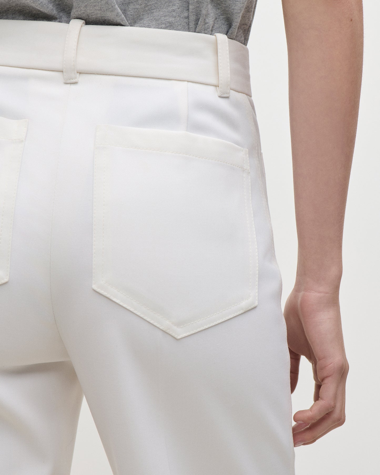 Alina Trouser In Ivory