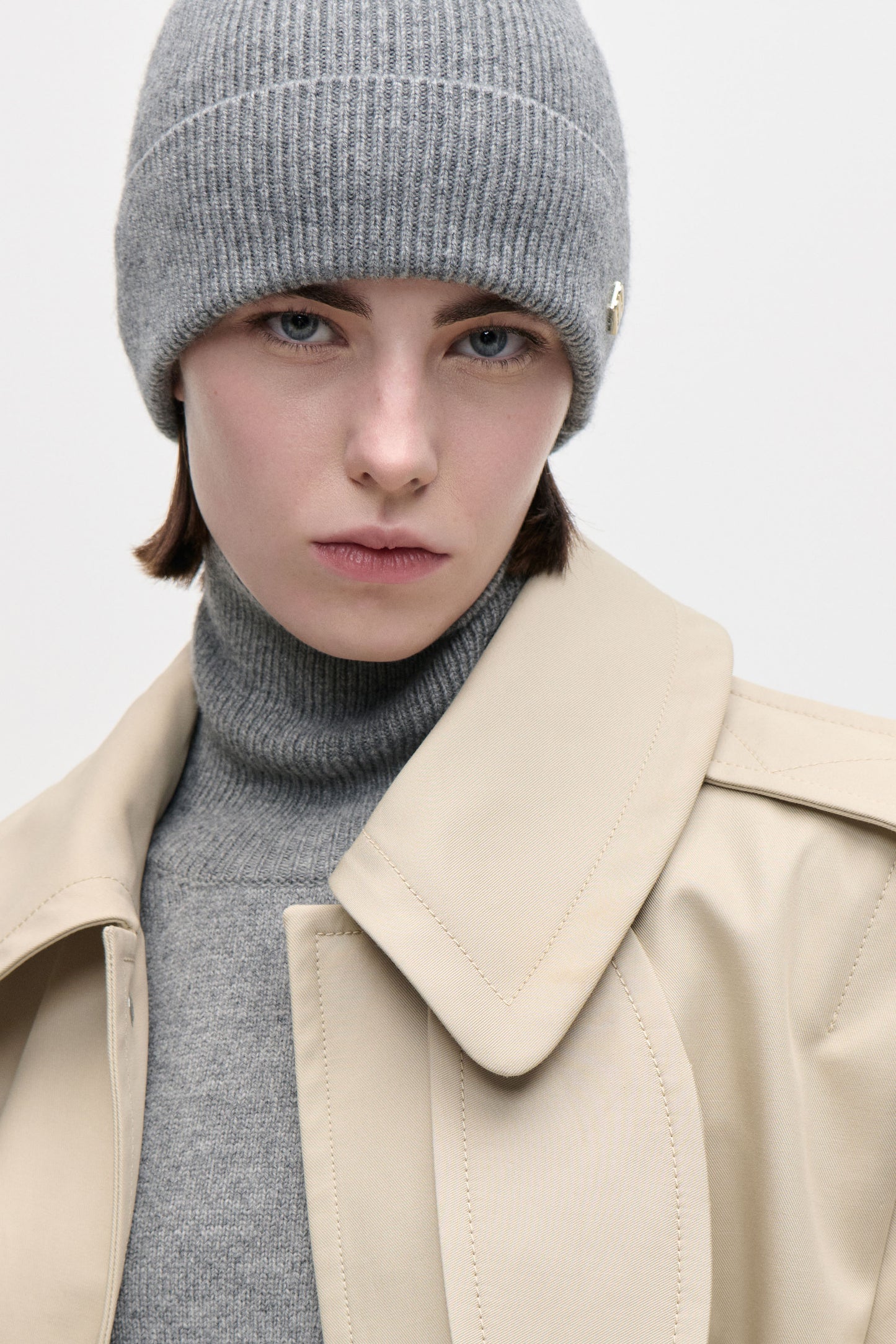 Hat In Mid Grey