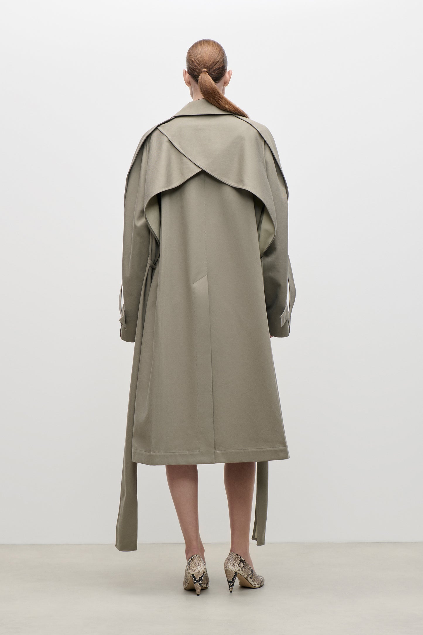 Car Coat In Beige