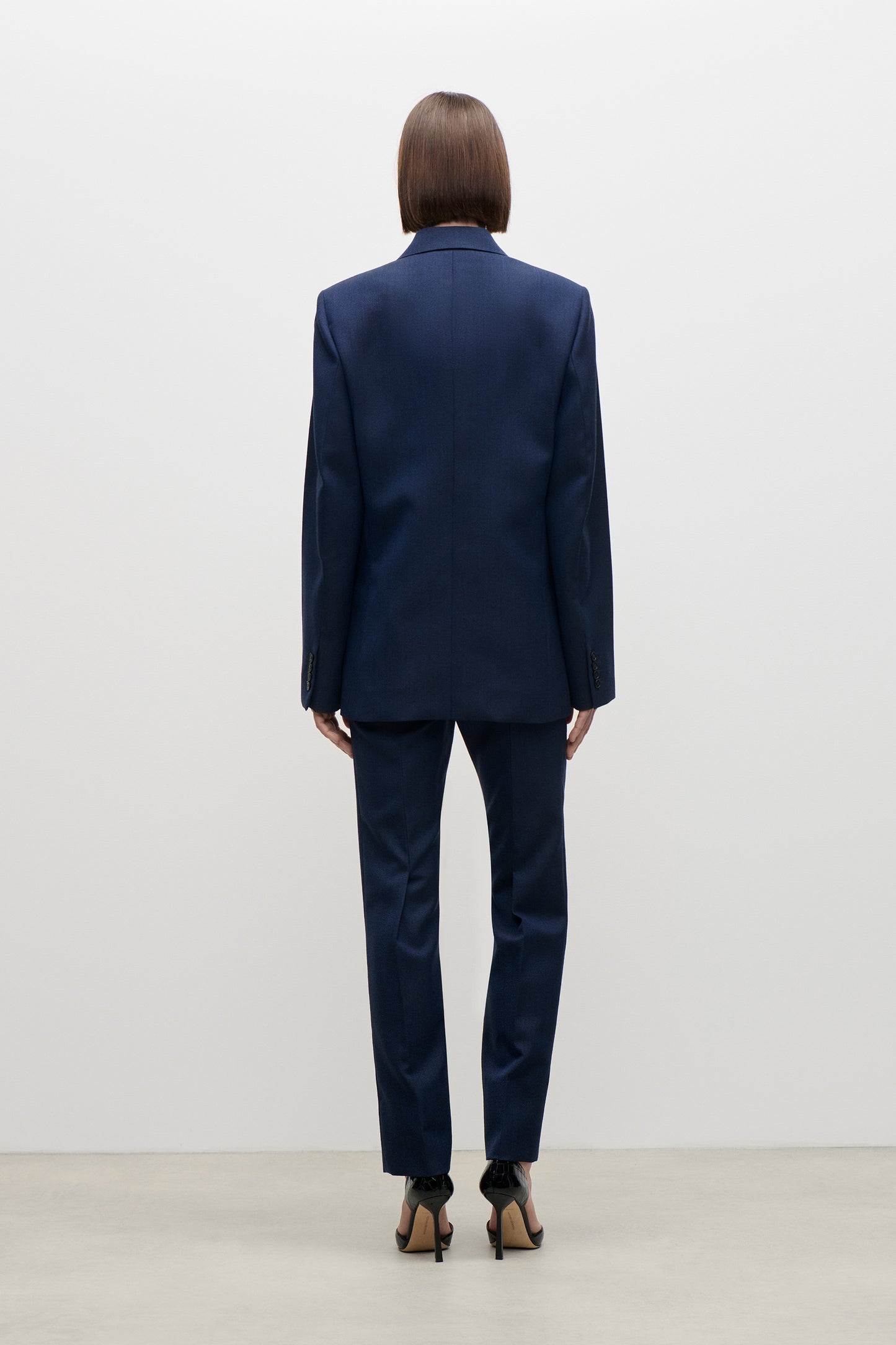 Single Breasted Jacket In Blue