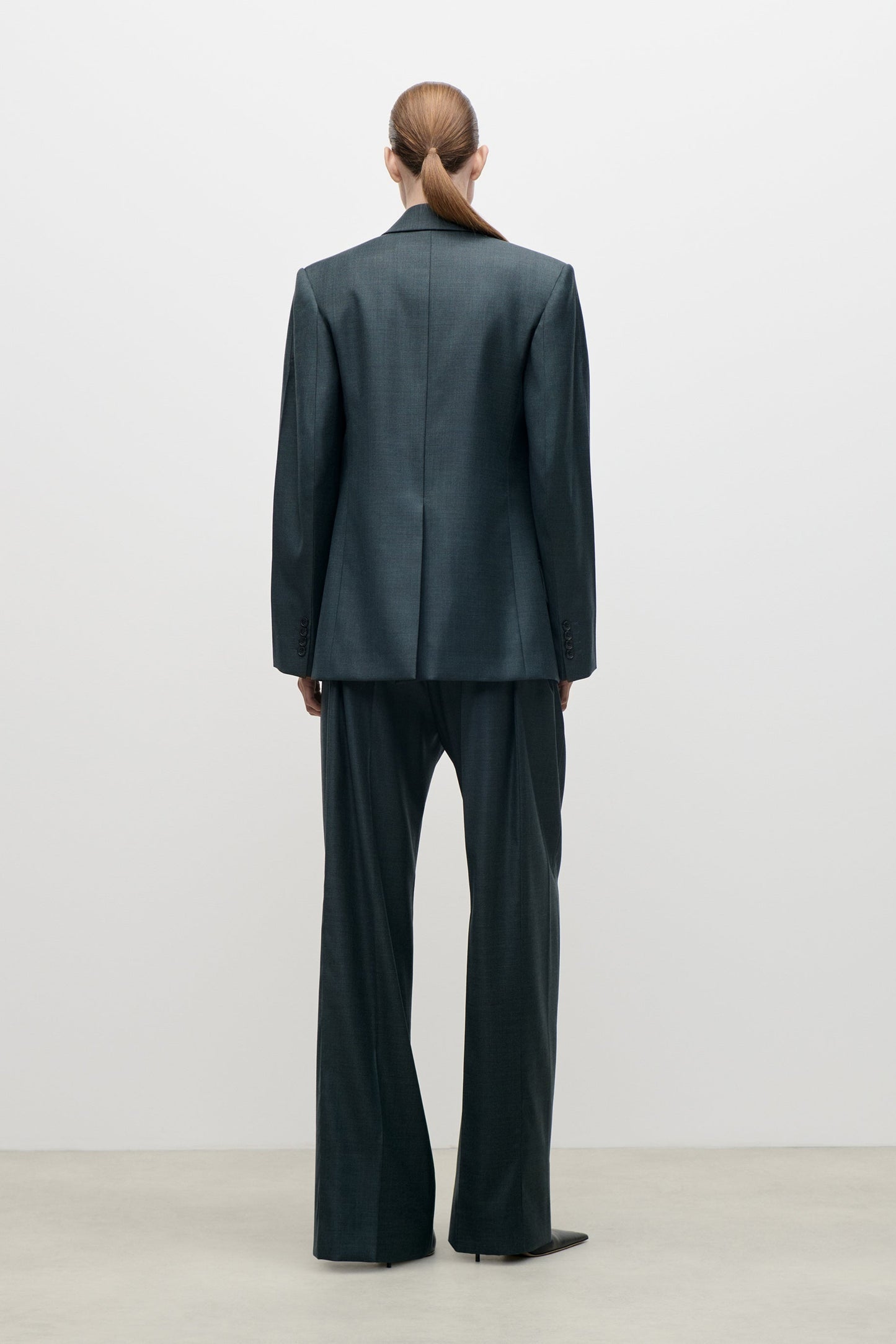 Olie Jacket In Dark Teal