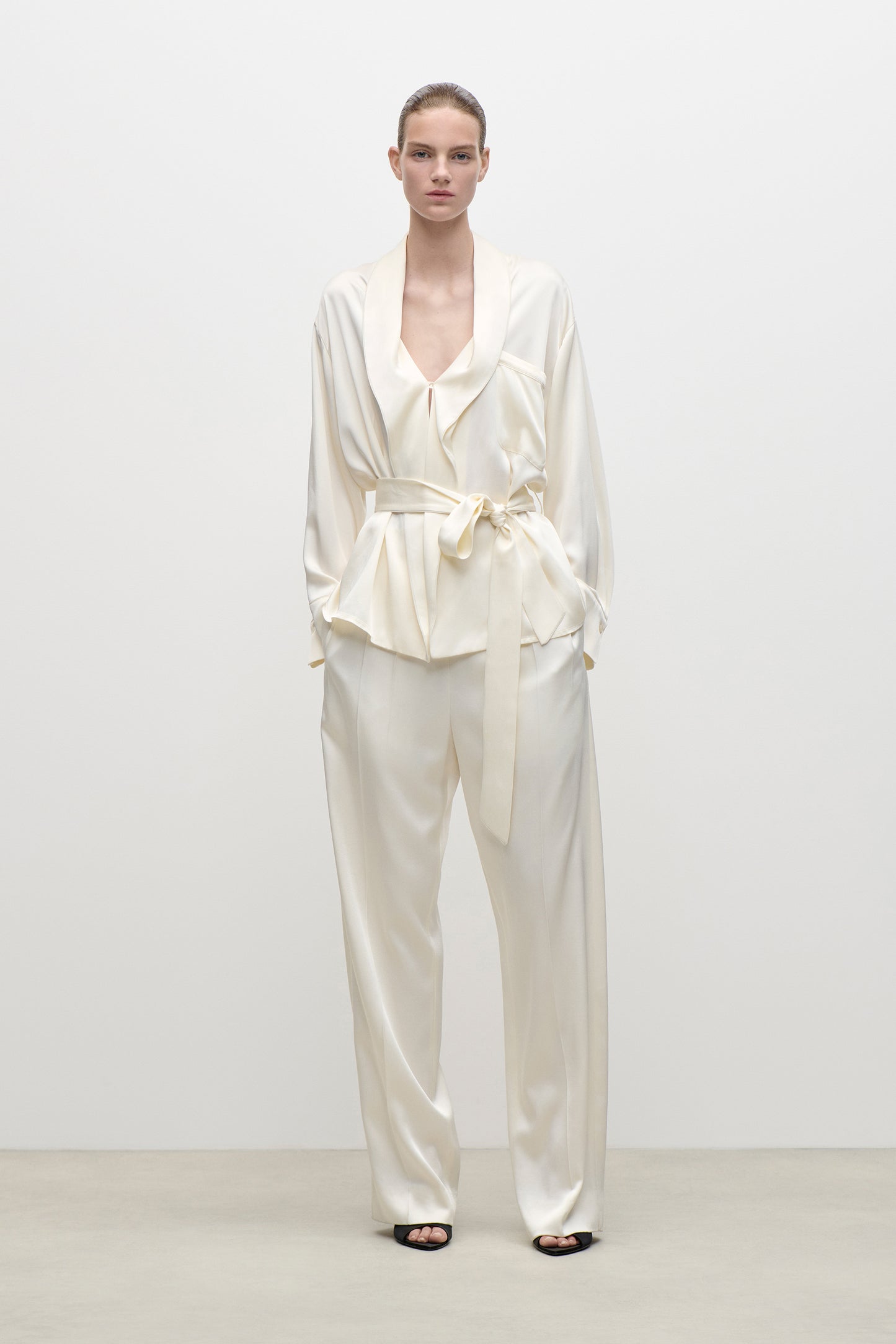 Alba Blouse In Ivory