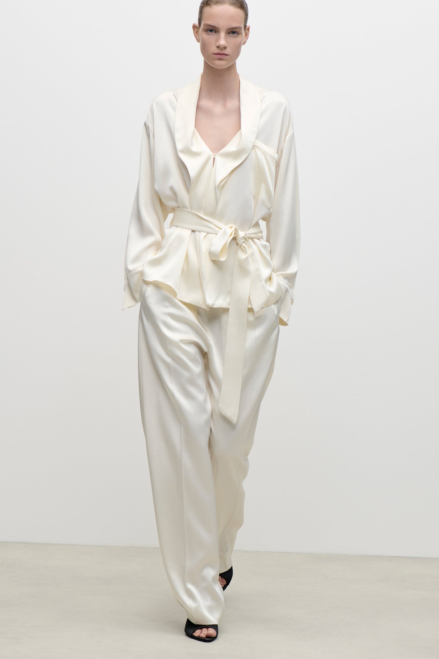 Alba Blouse In Ivory