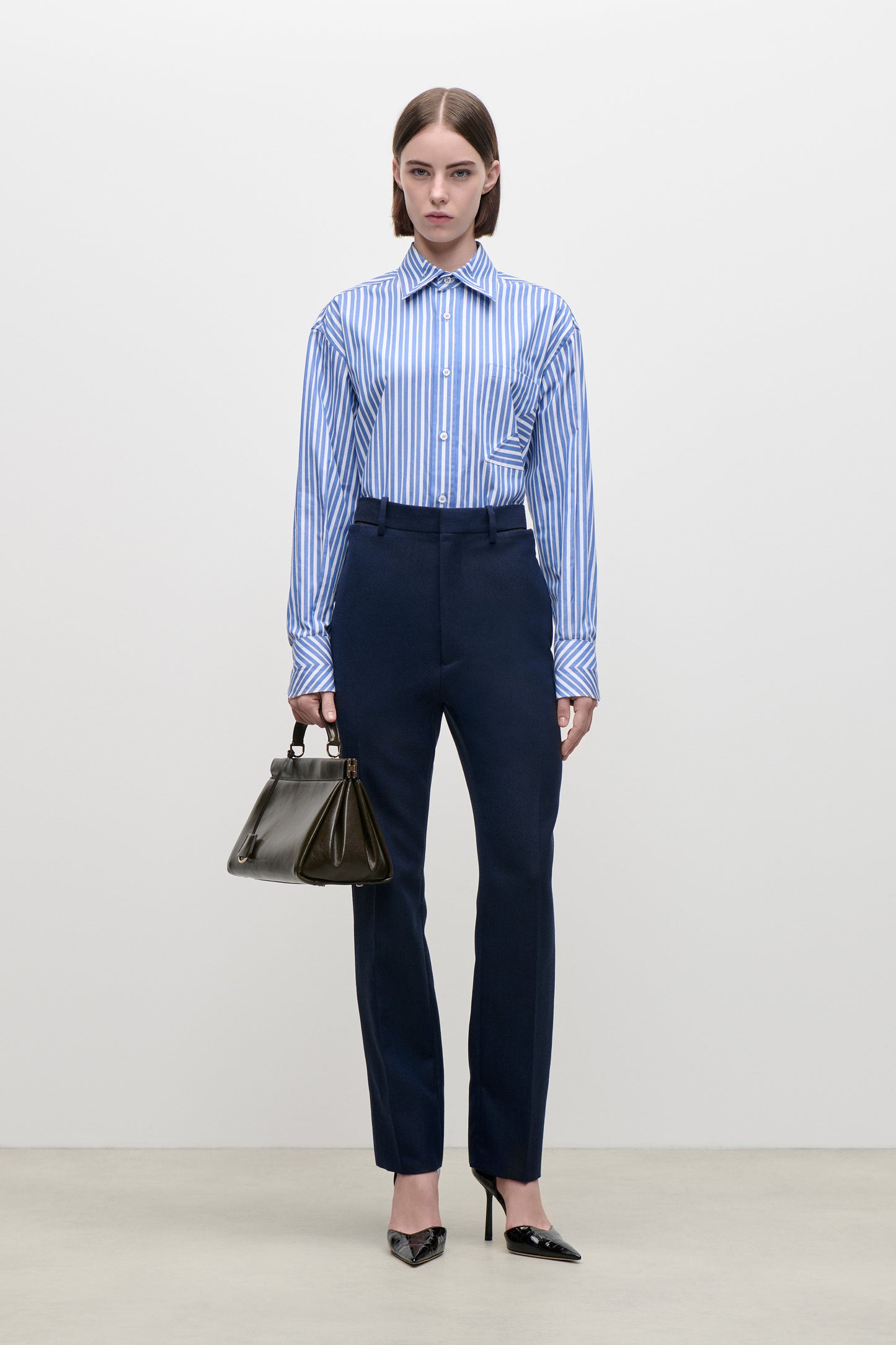 Extended Pocket Trouser In Blue