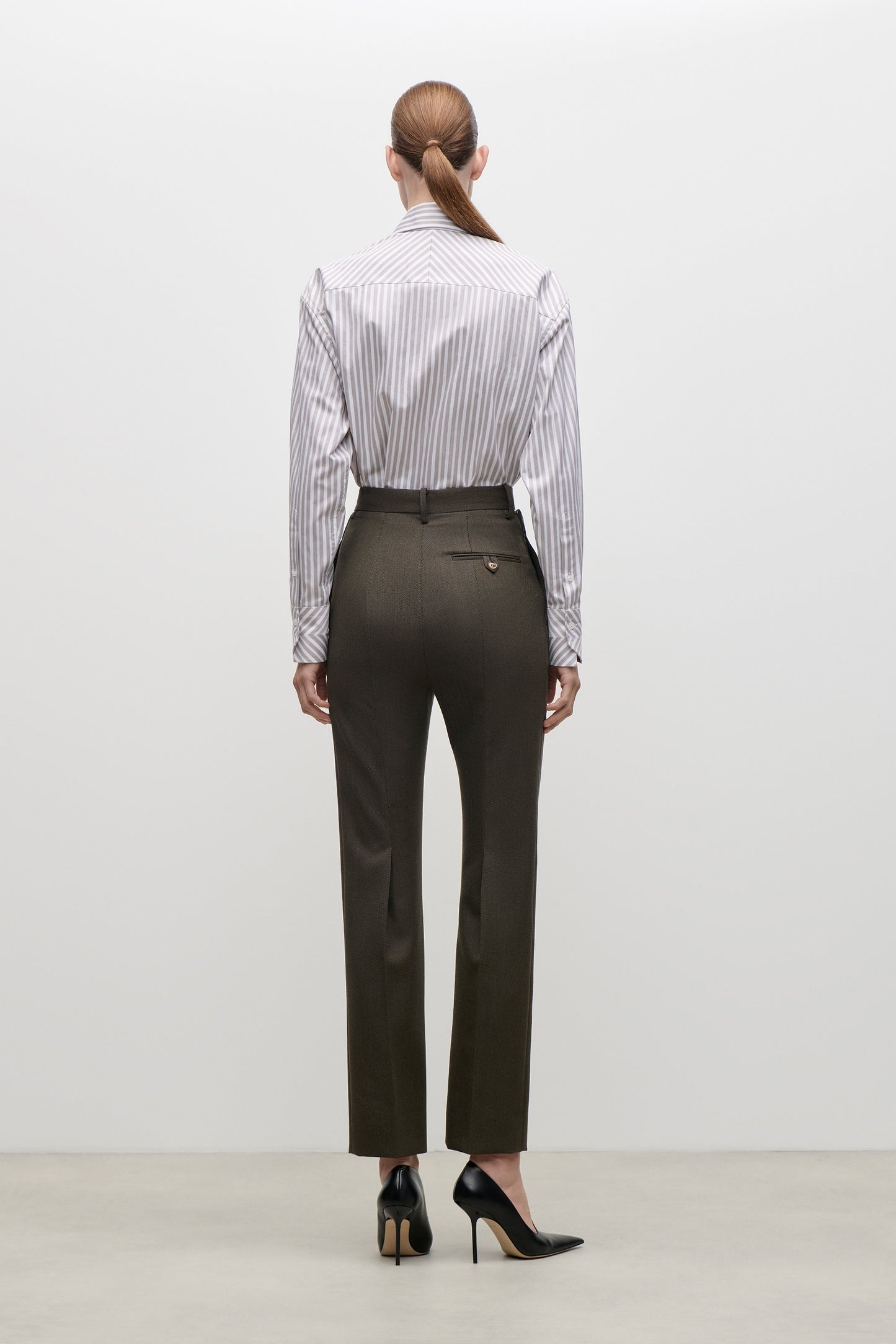 Pocket Detail Shirt In Lilac