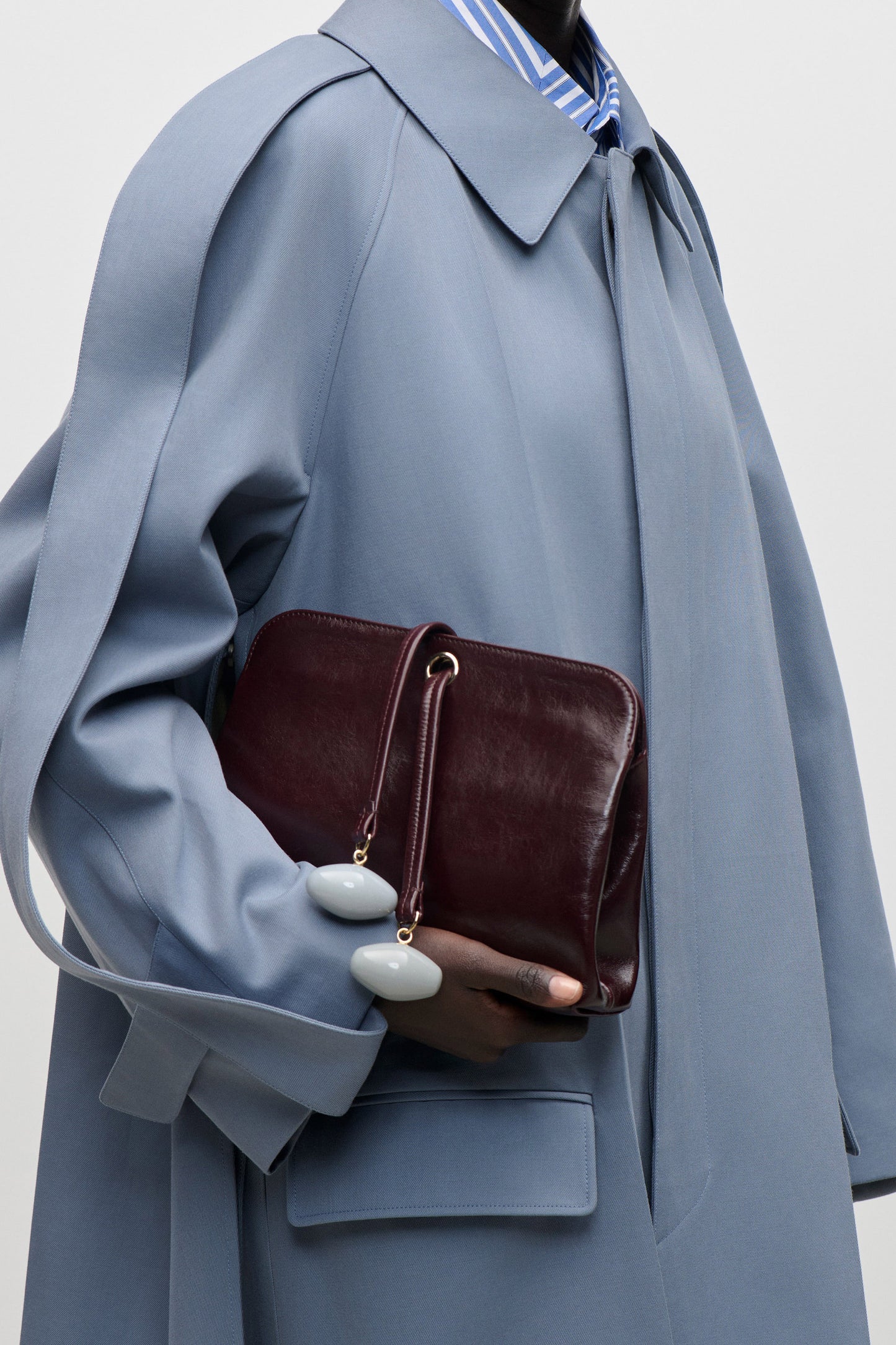 Kizette Clutch Supple Shine Leather