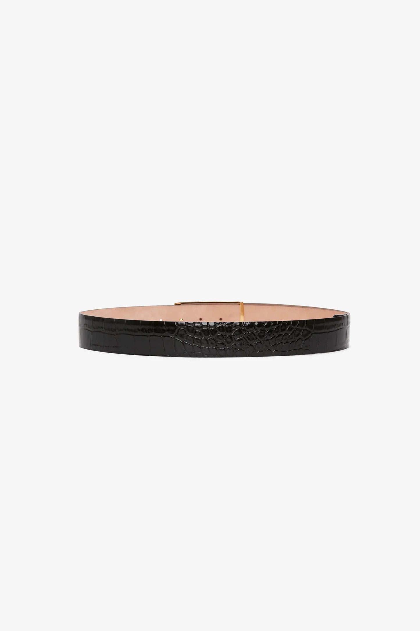 Dorian Frame Belt Jumbo 40mm Croc Embossed Leather