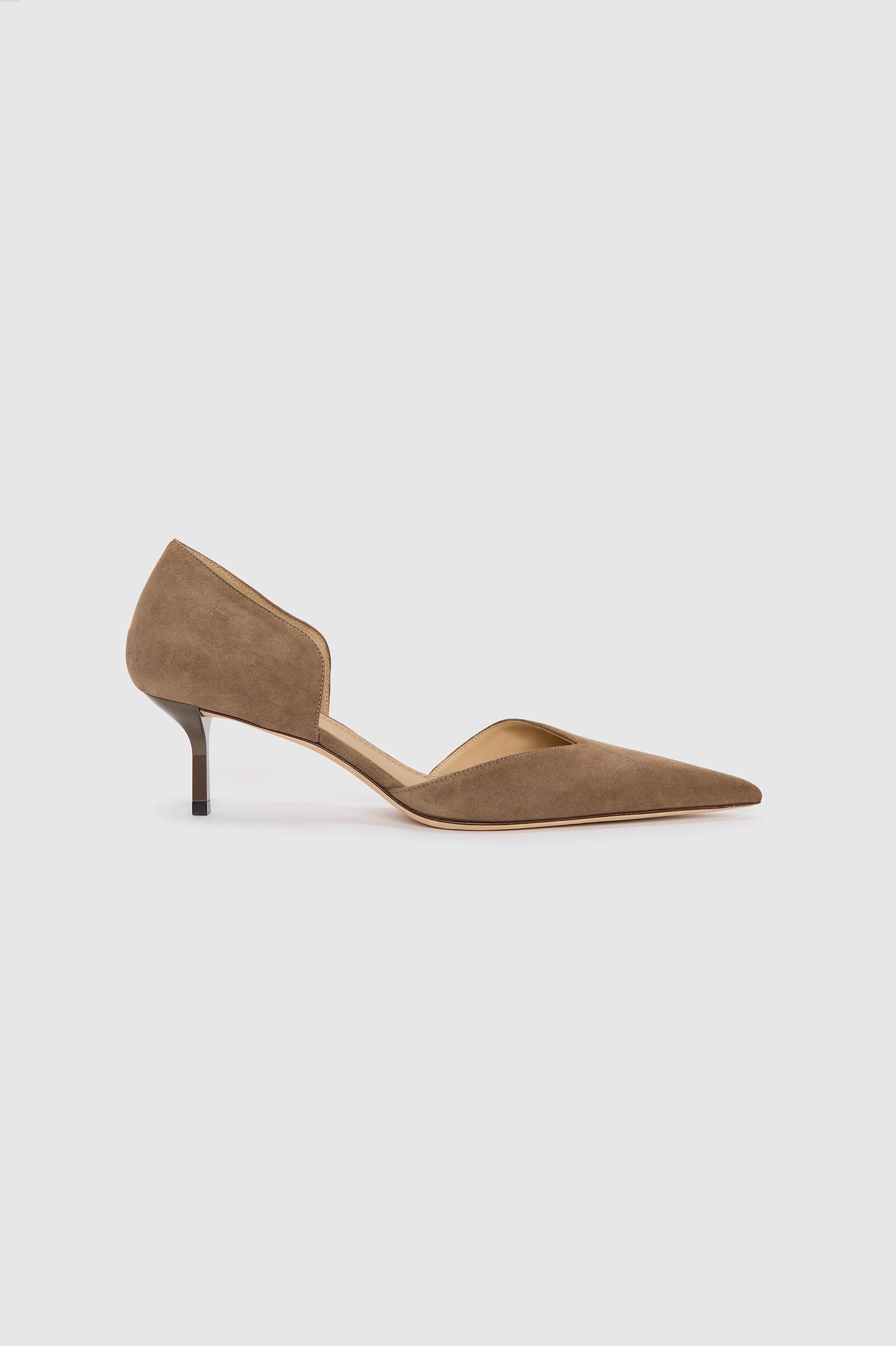 Victoria Angle D'Orsay Pump 55 Suede