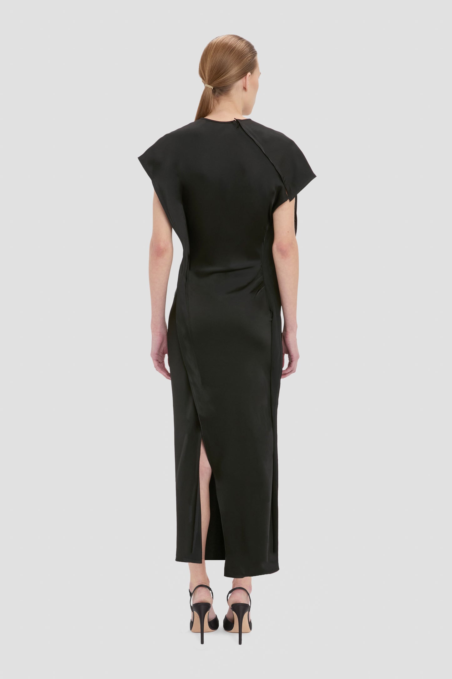 Victoria Midi Dress In Black