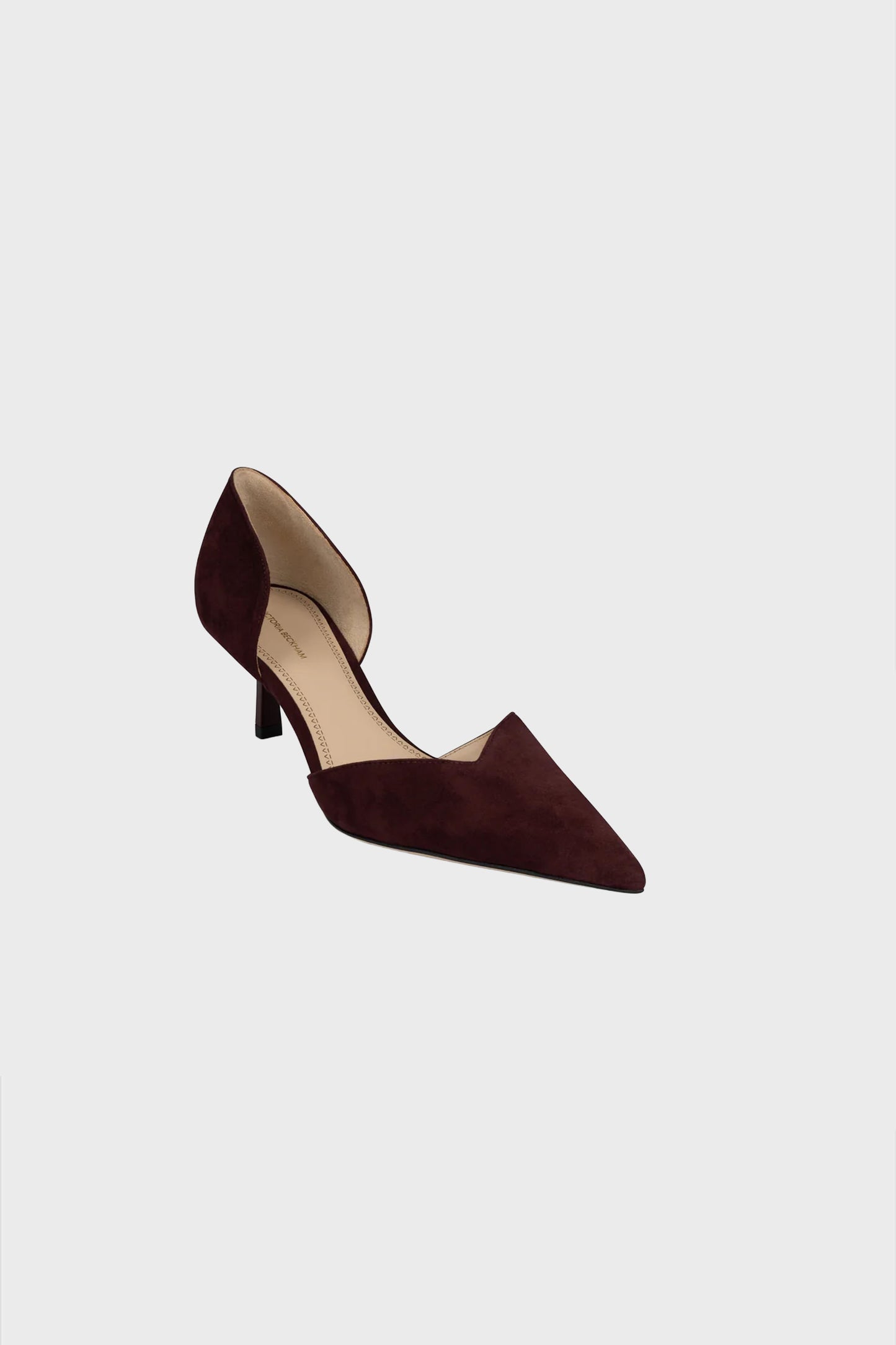 Victoria Angle D'Orsay Pump 55 Suede