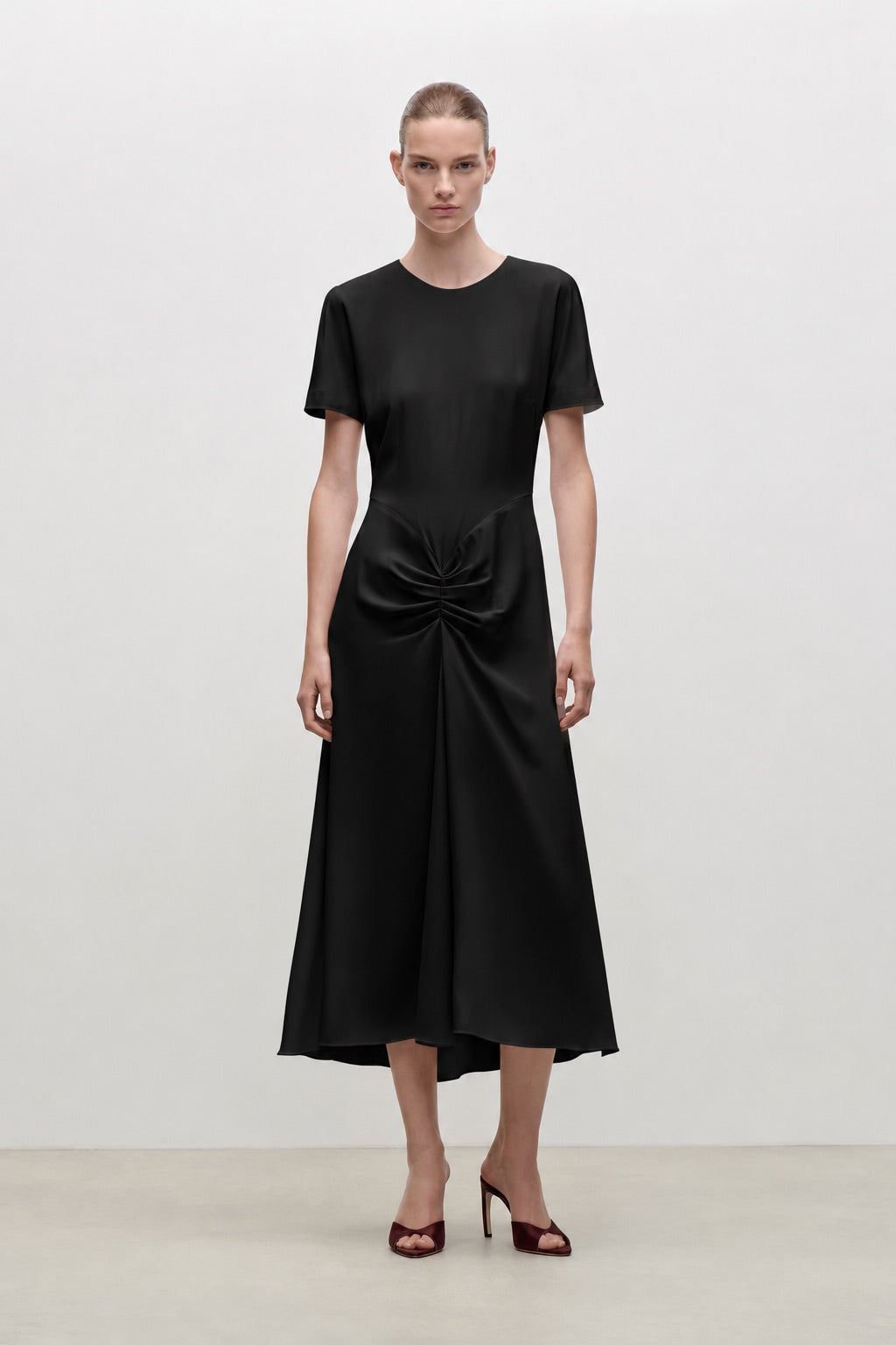 Blaire Midi Dress In Black