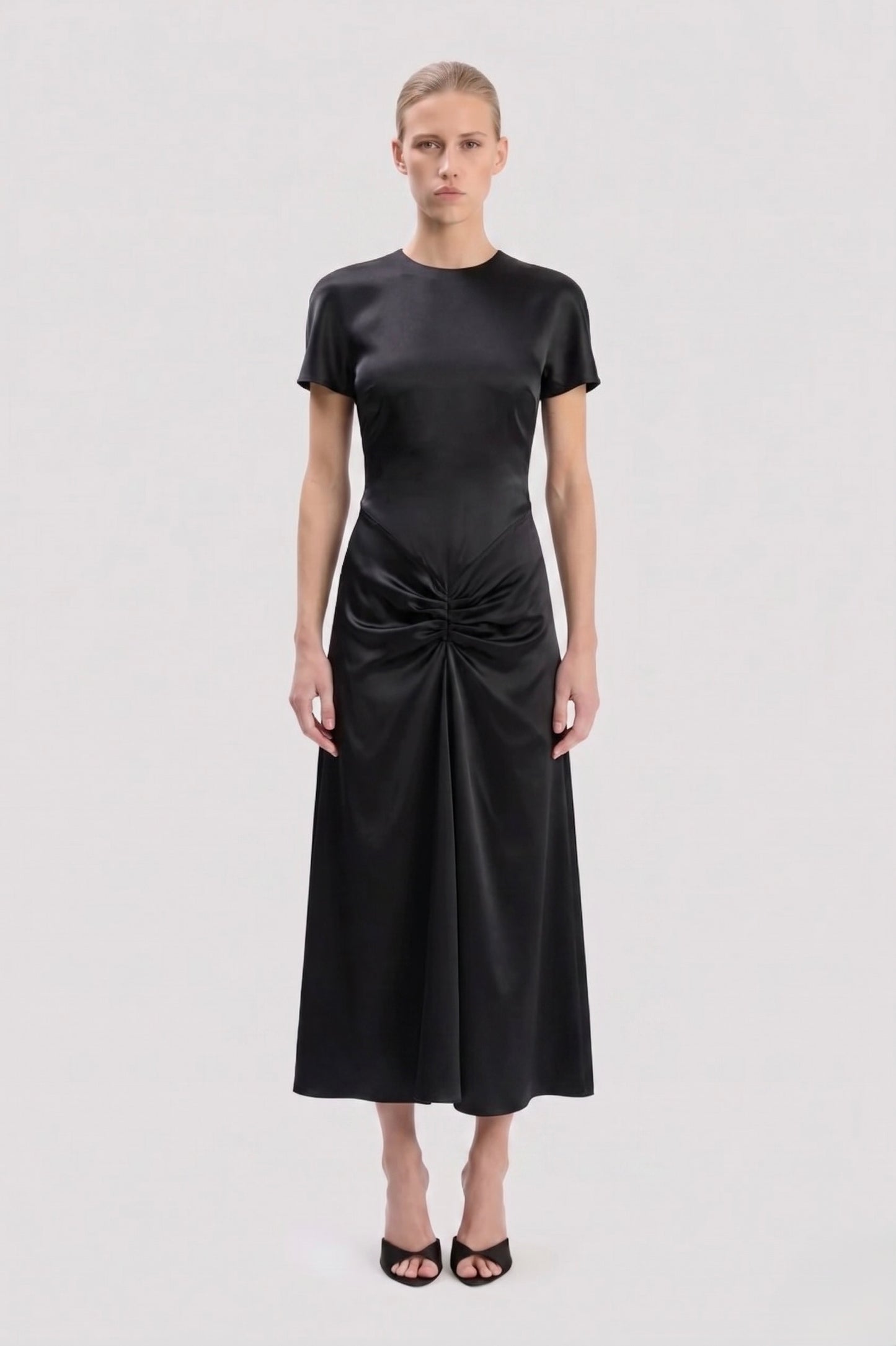 Blaire Midi Dress In Black