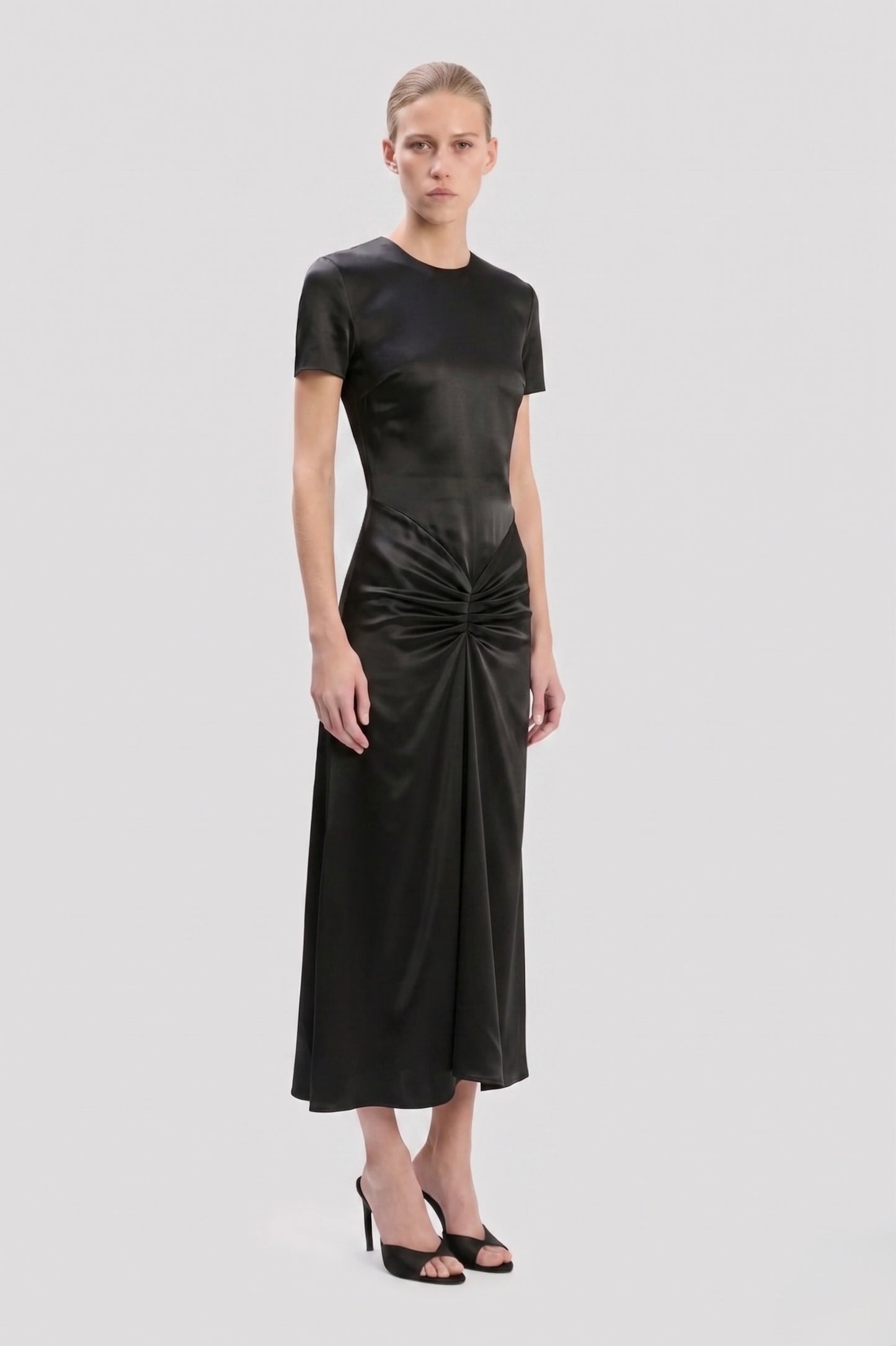 Blaire Midi Dress In Black