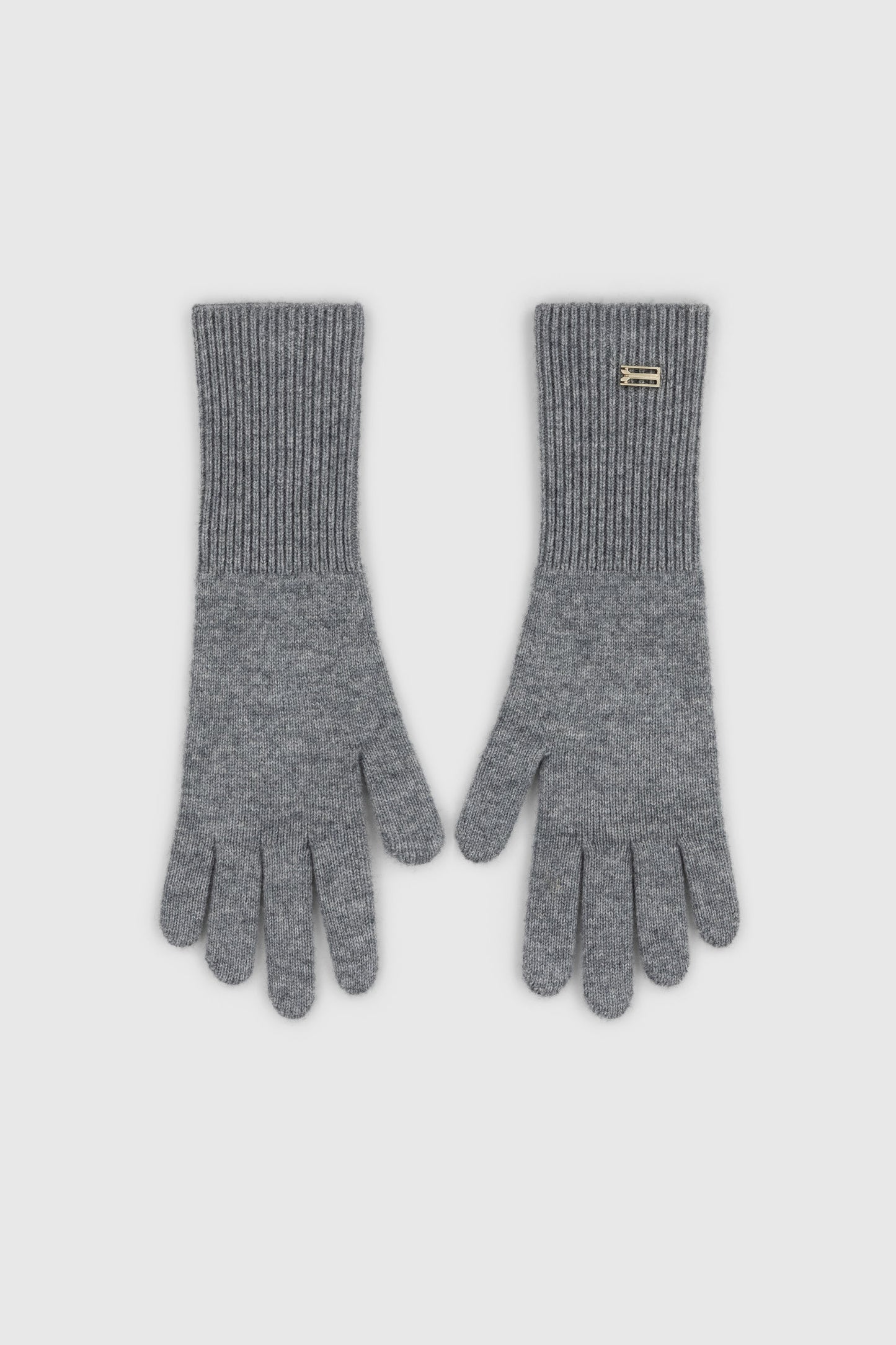 Gloves In Mid Grey