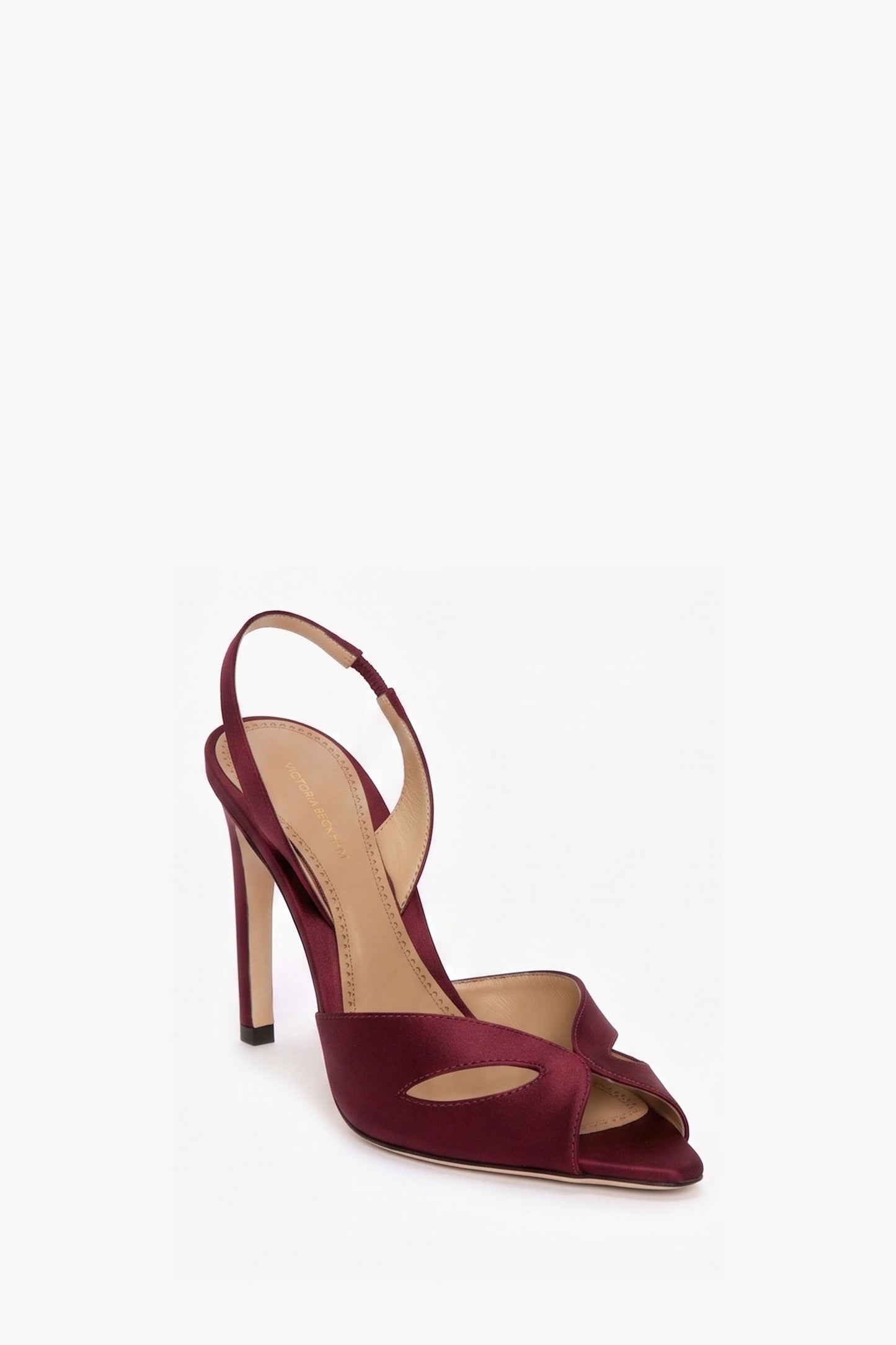 Harlow Mask Halter Back 100 in Burgundy