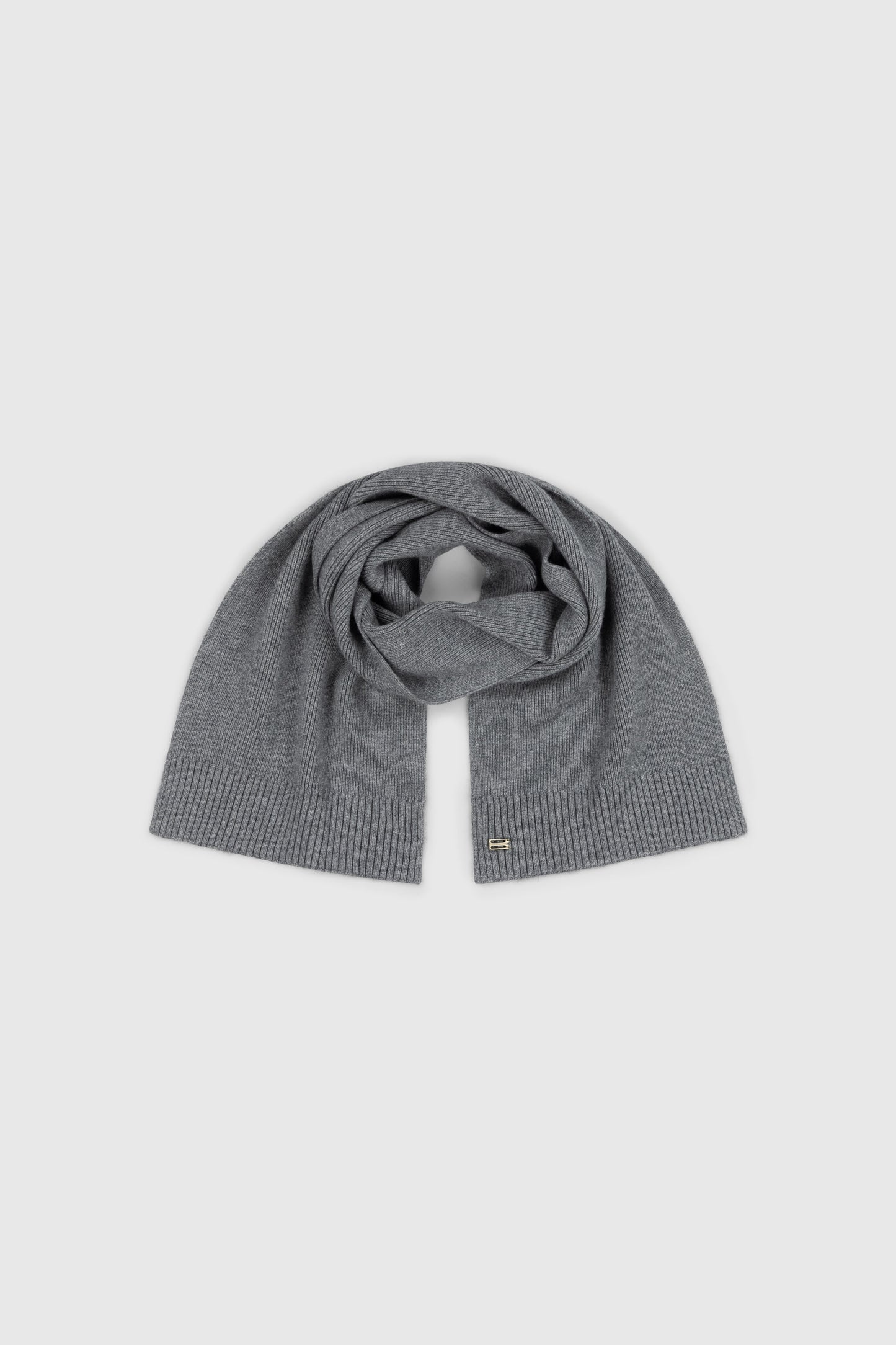 Scarf In Mid Grey