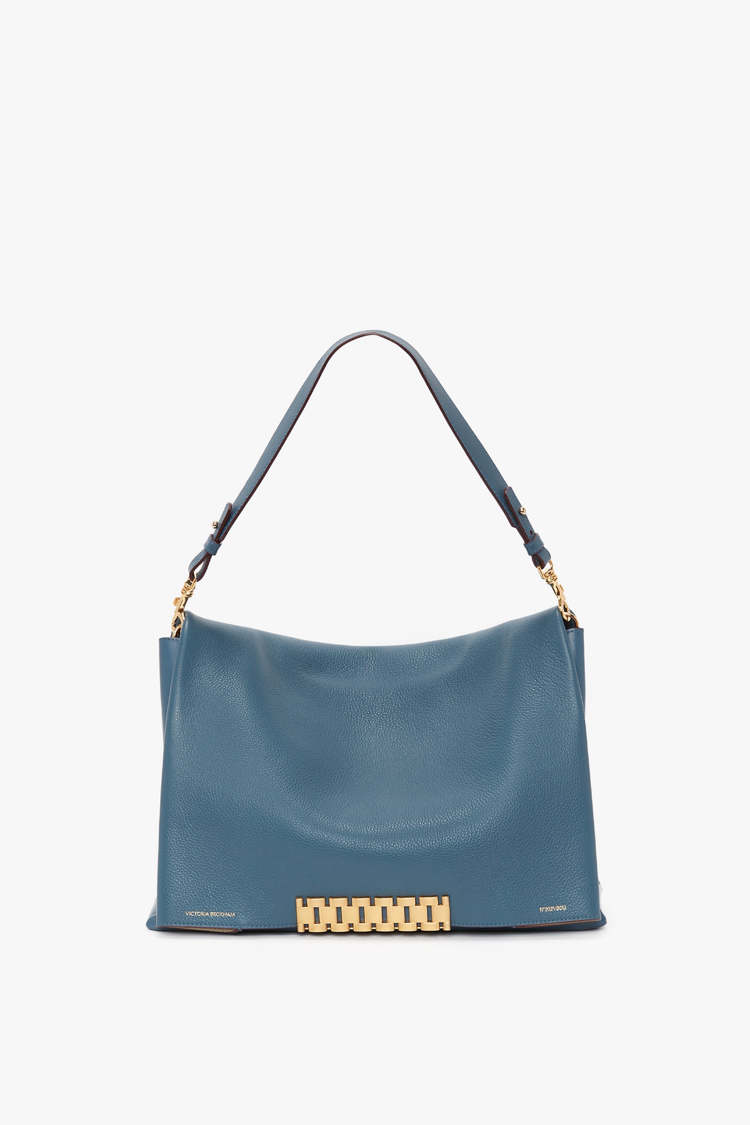 Jumbo Chain Pouch In Blue