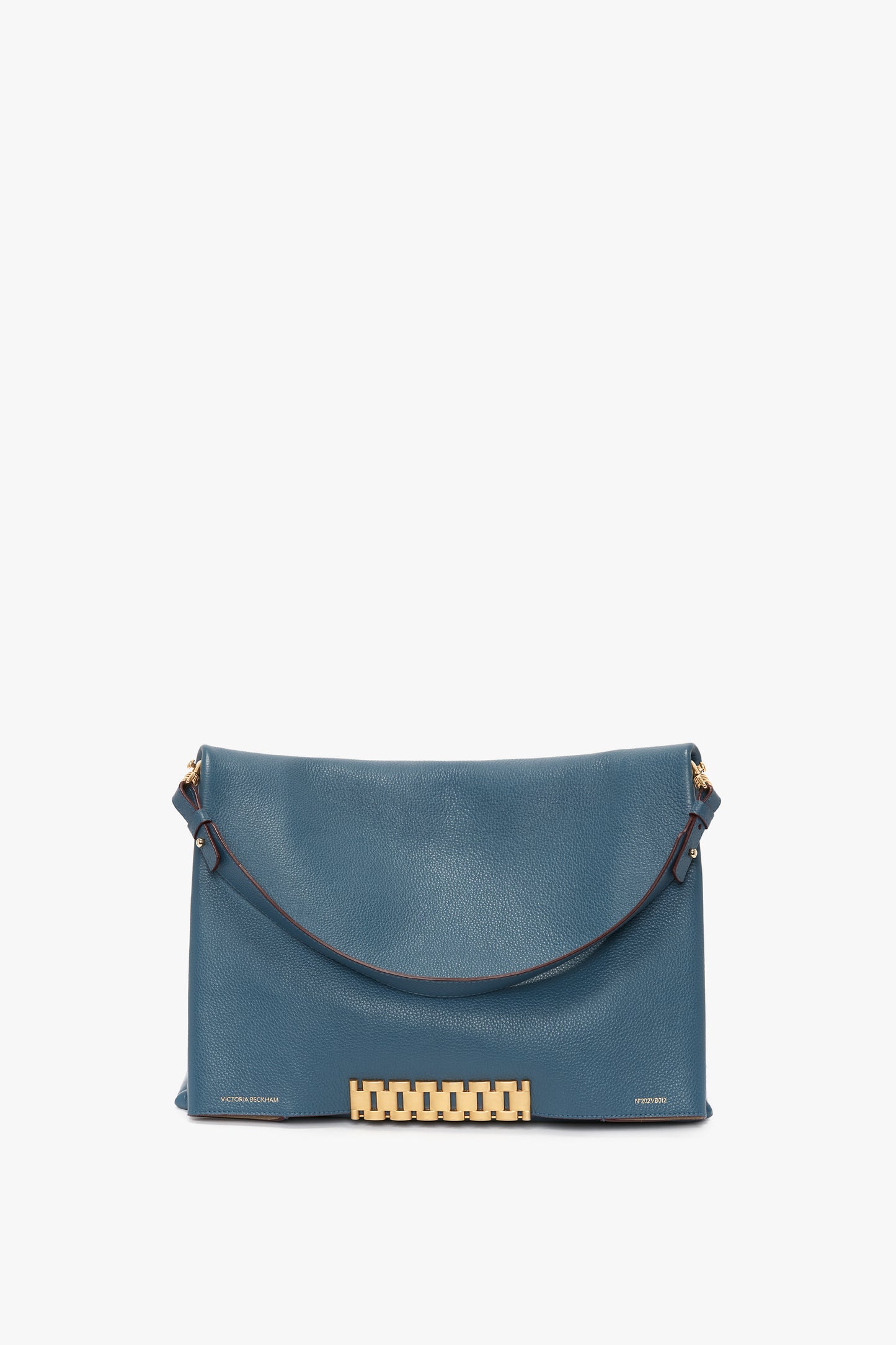 Jumbo Chain Pouch In Blue