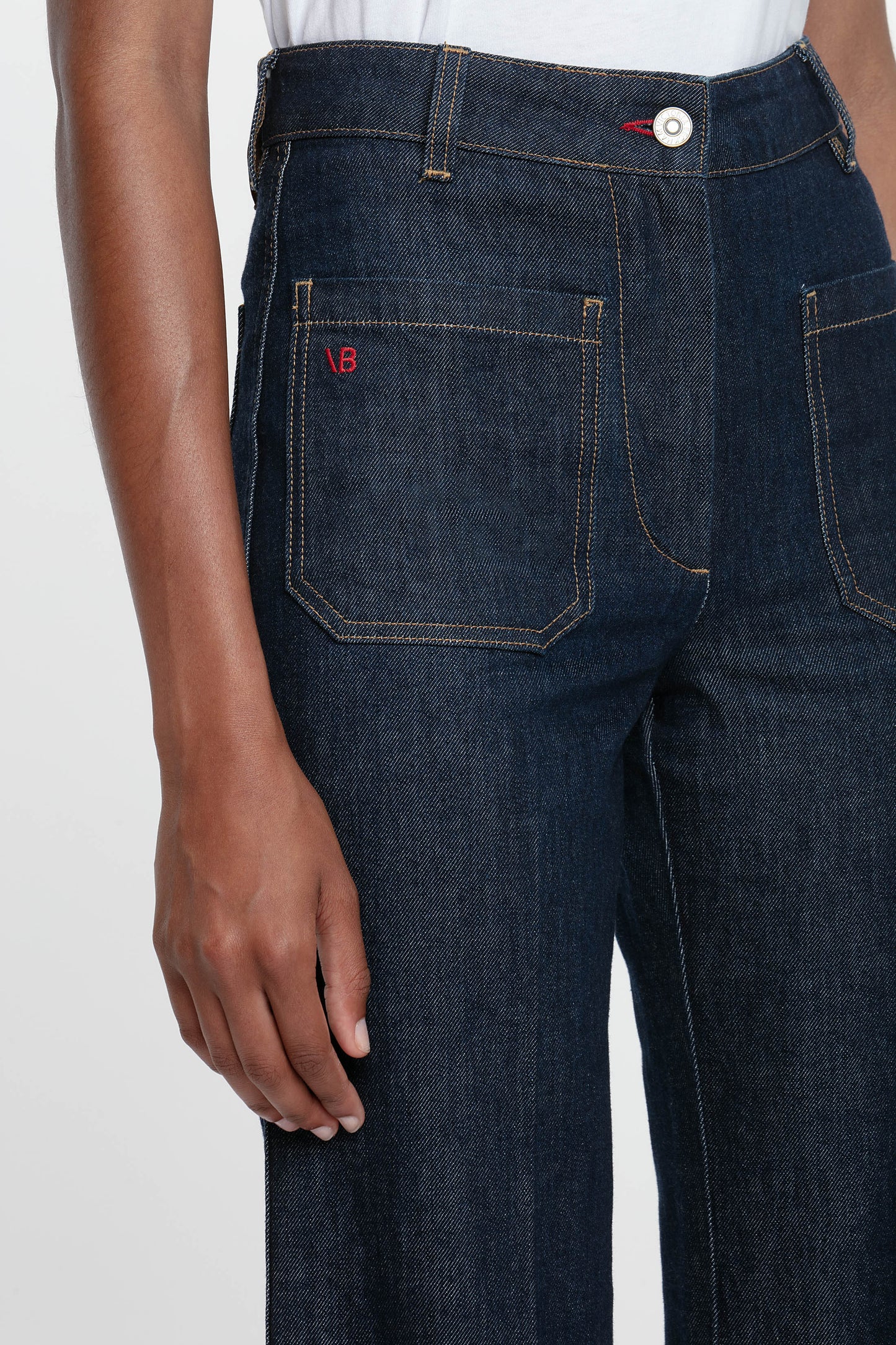 Alina High Waisted Jean In Indigo Rinse