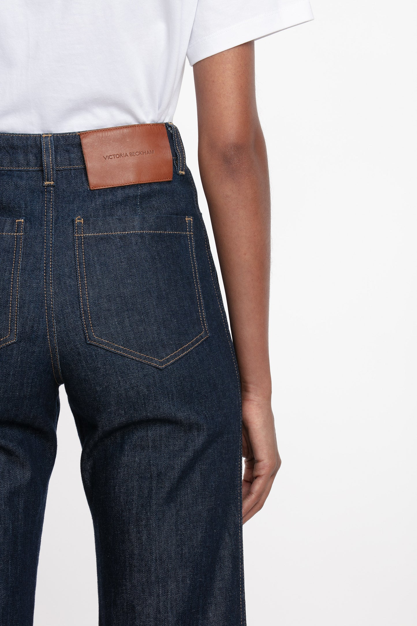 Alina High Waisted Jean In Indigo Rinse