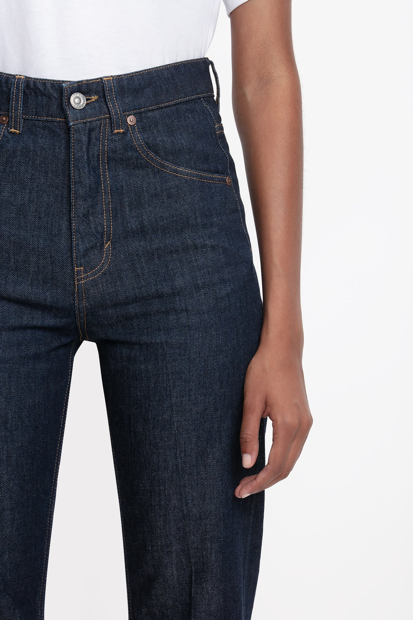 Julia High Waisted Jean In Indigo Rinse