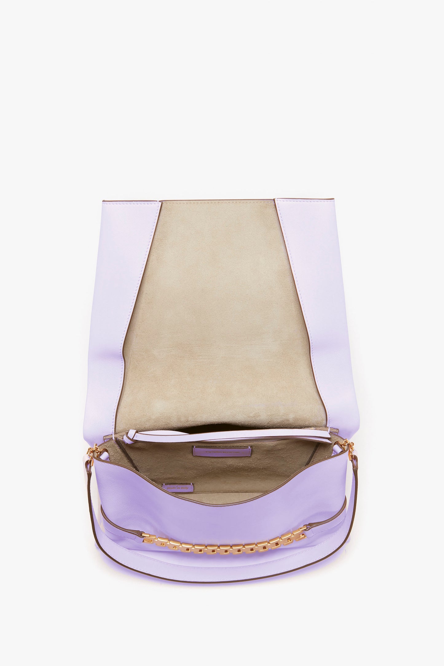 Lilac clearance leather bag