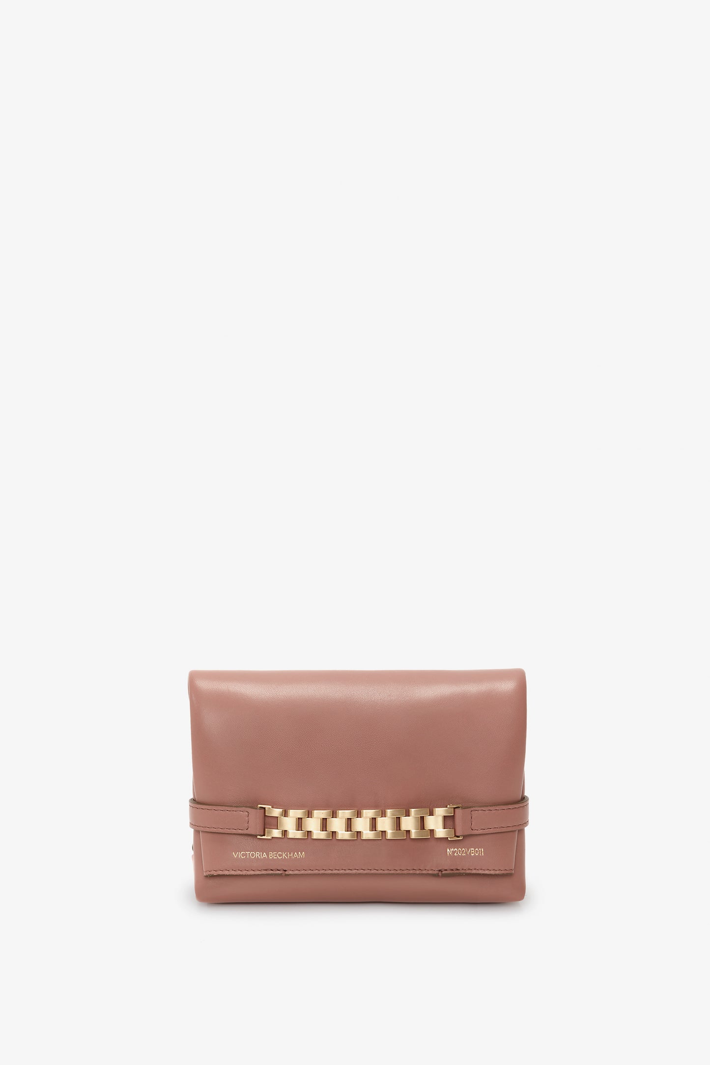 Mini Pouch With Long Strap In Truffle Leather