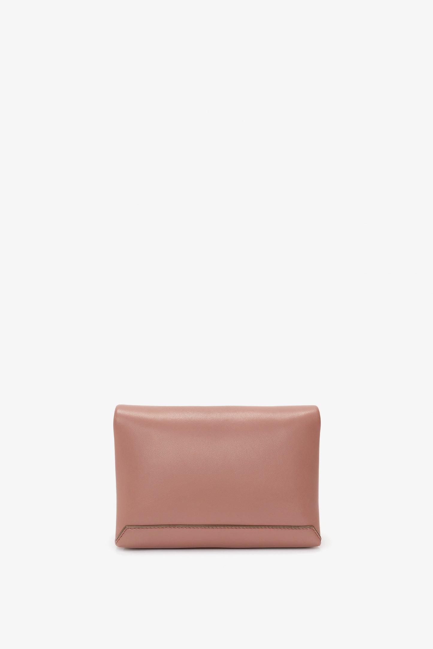 Mini Pouch With Long Strap In Truffle Leather