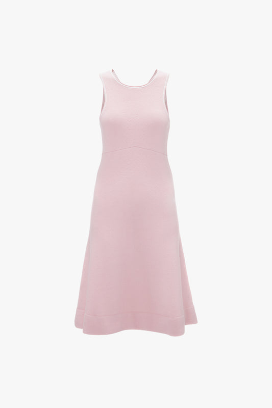 Sleeveless Tank Dress In Orchid