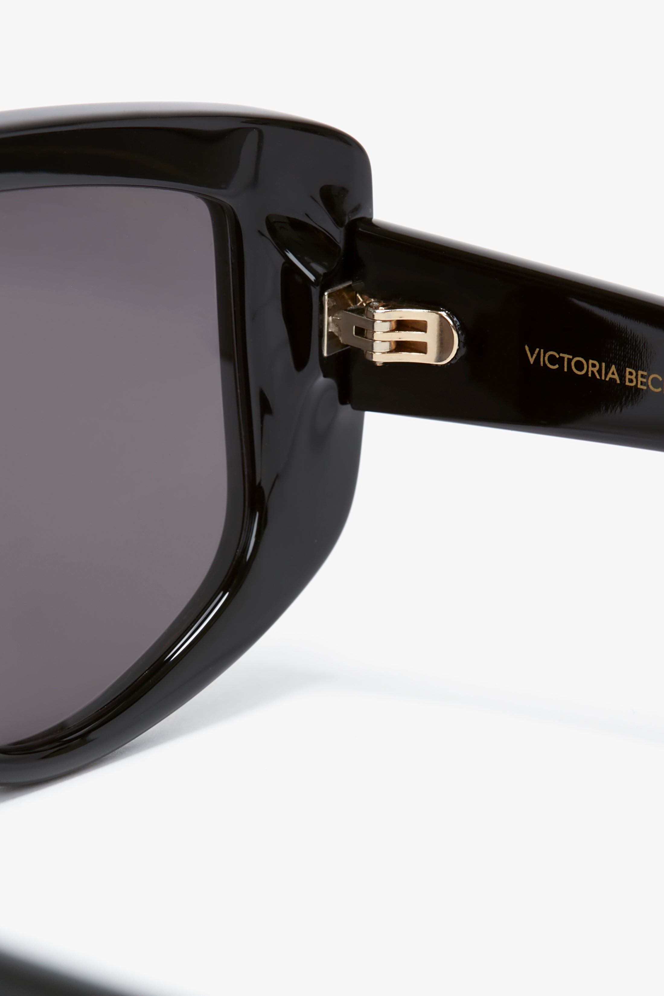 Acetate Visor Sunglasses In Black Victoria Beckham UK