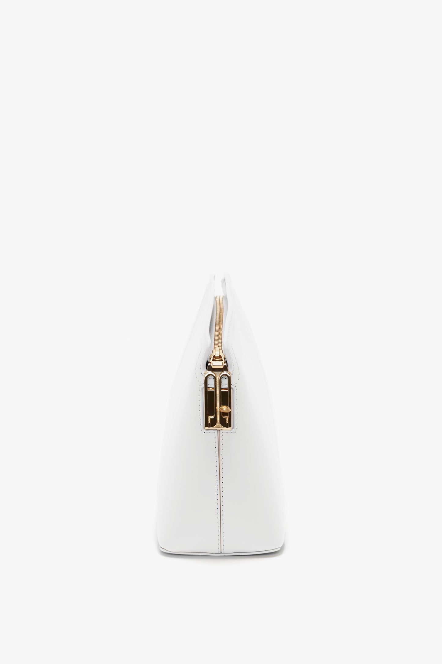 Exclusive Victoria Clutch Bag In White Leather
