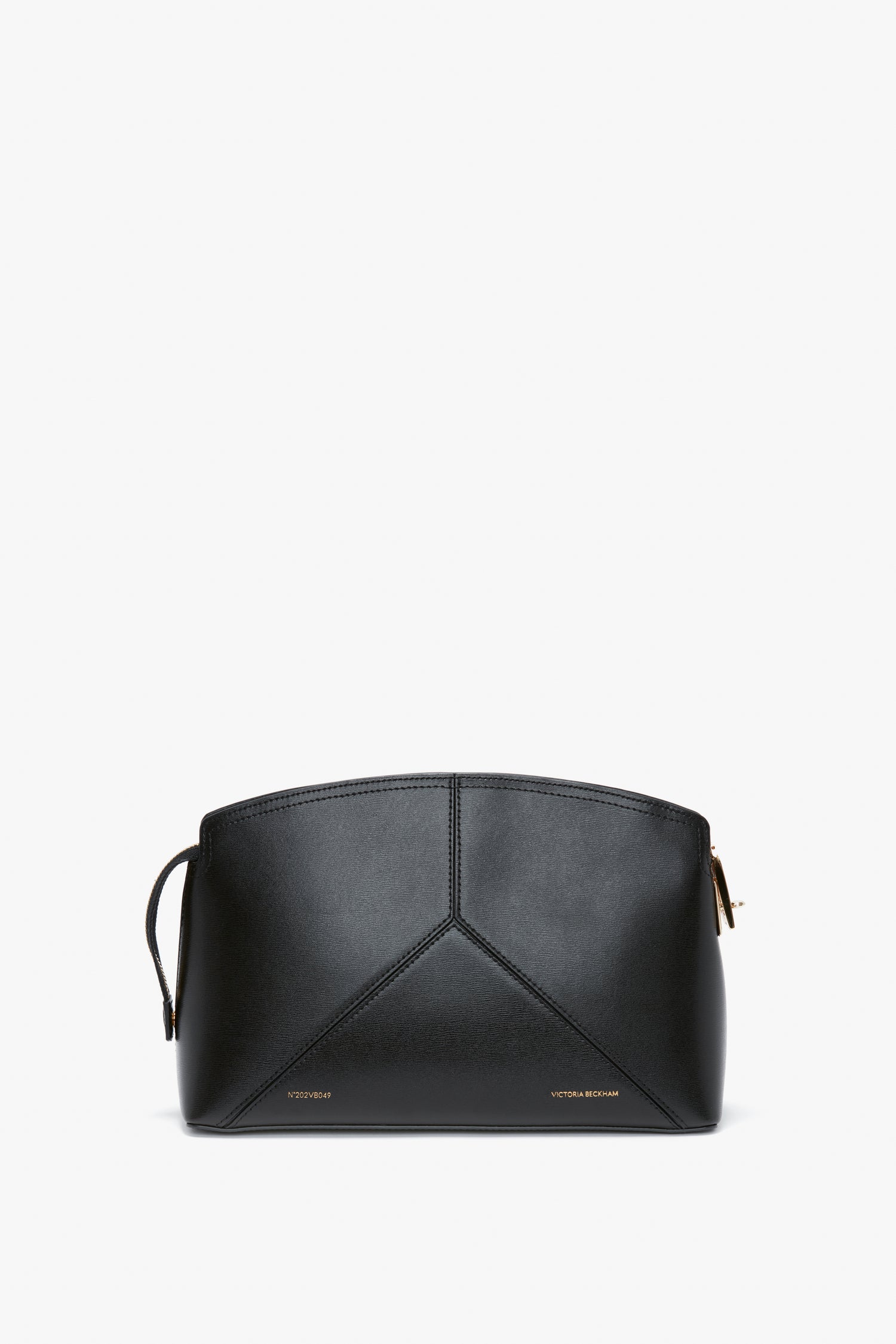 Victoria Clutch Bag In Black Leather – Victoria Beckham UK