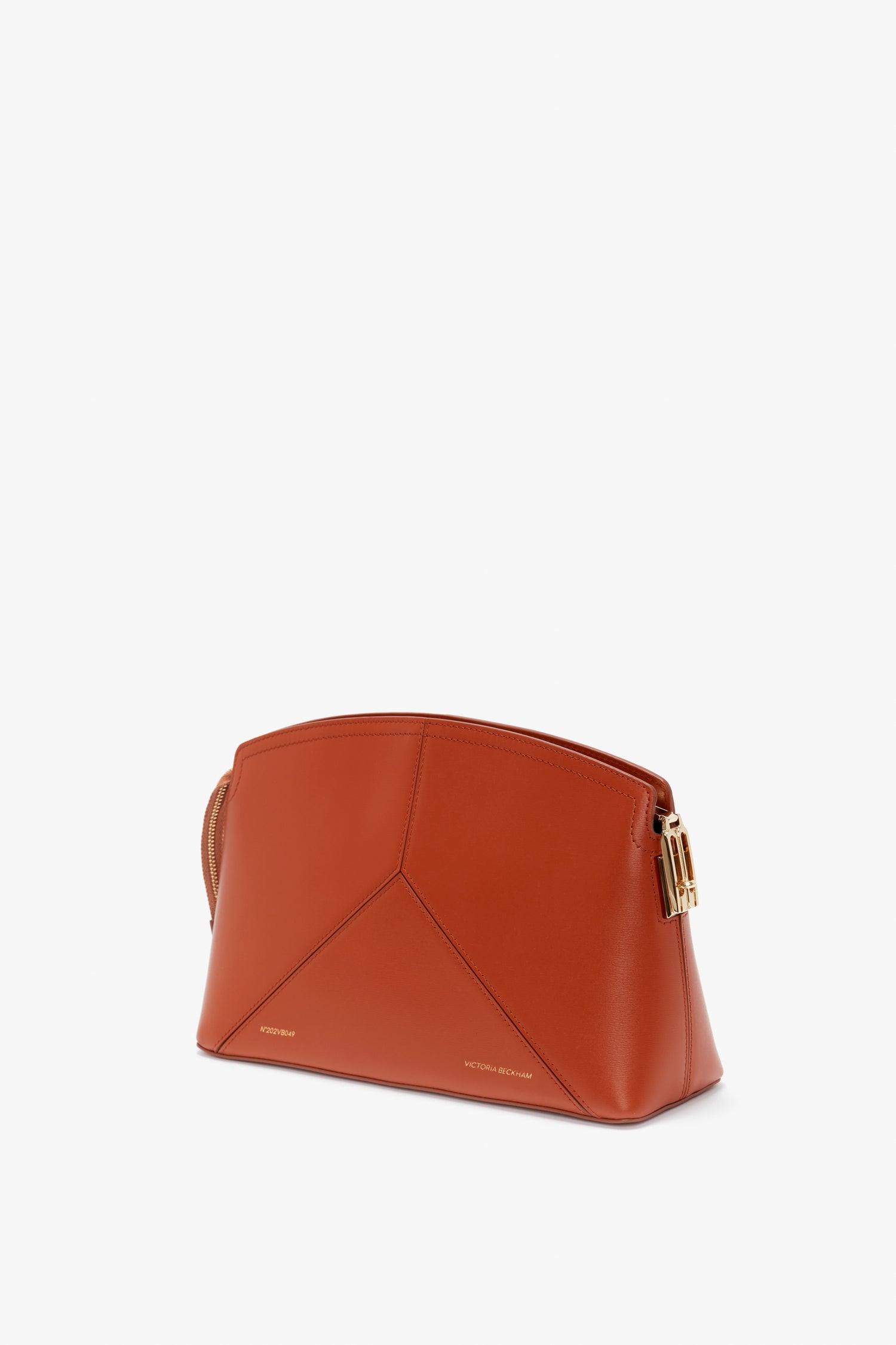 Victoria Clutch Bag In Tan Leather – Victoria Beckham UK