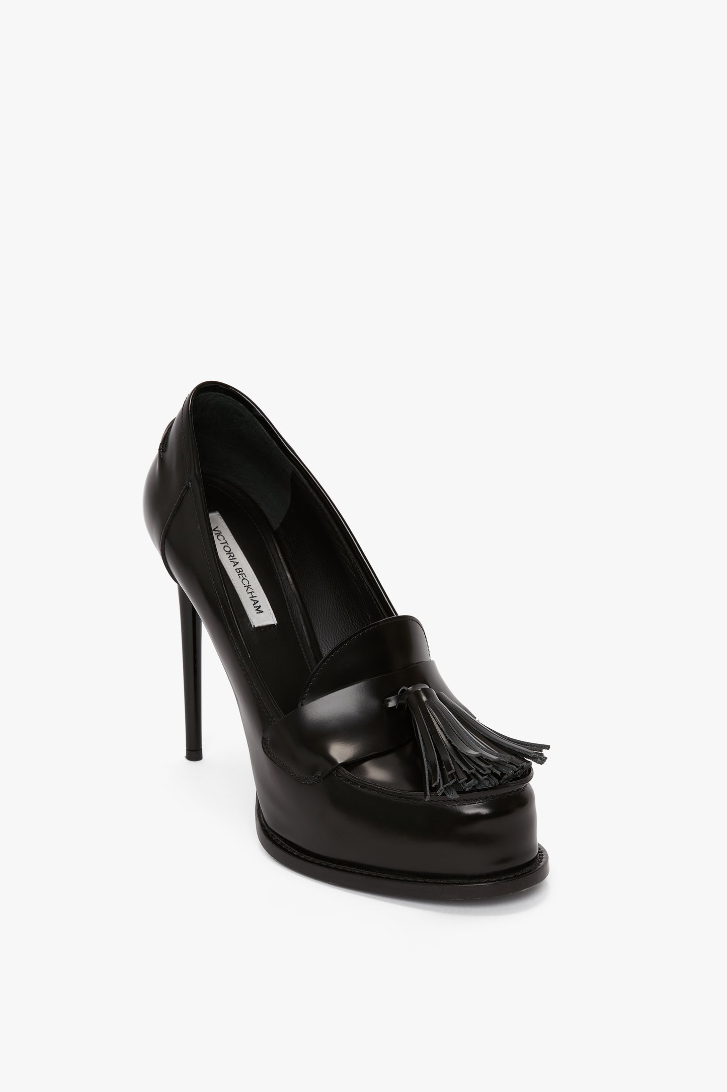 Platform loafer pumps online