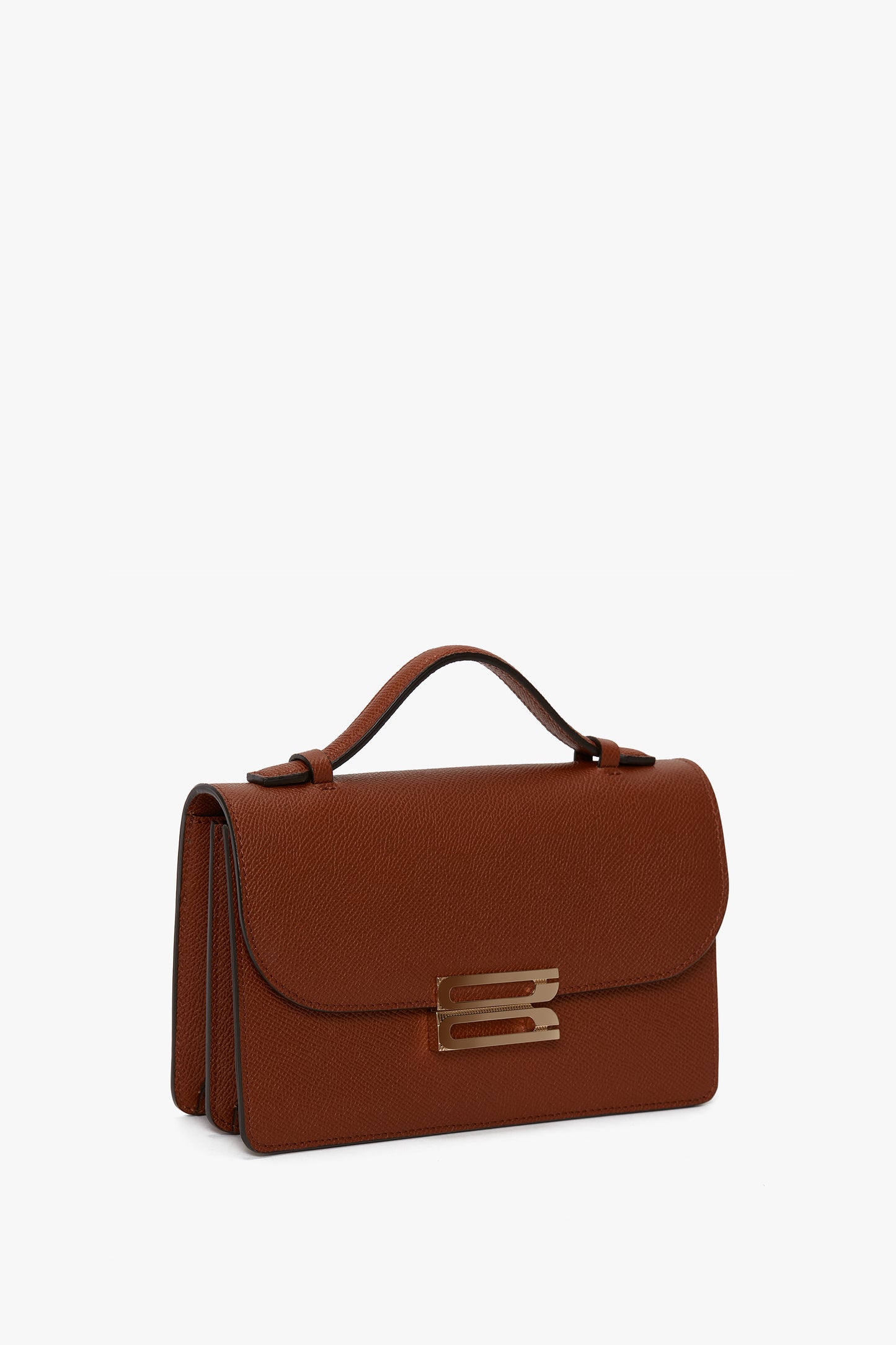Mini Dorian Bag In Tan Smooth Leather