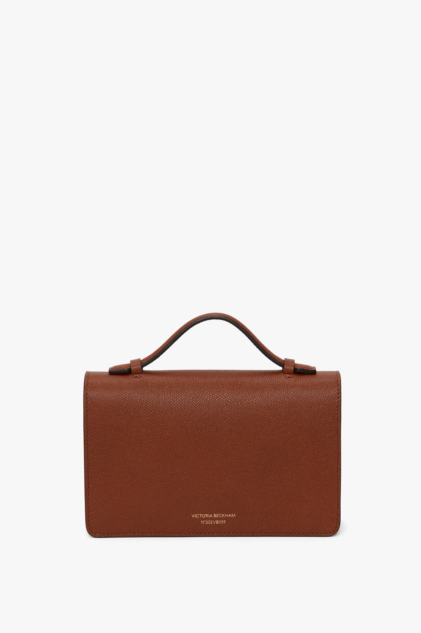 Mini Dorian Bag In Tan Smooth Leather