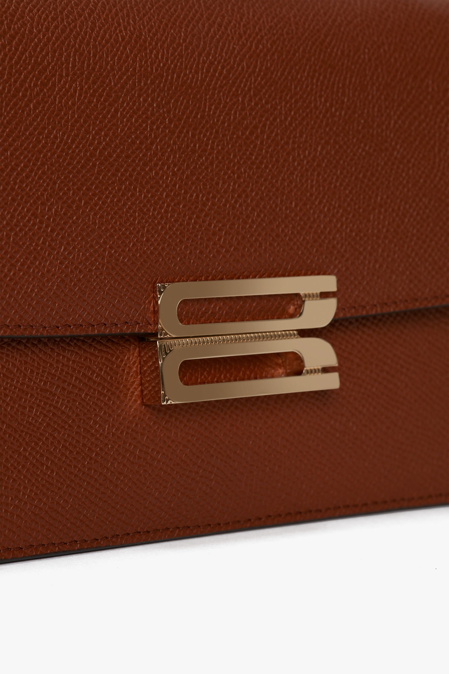 Mini Dorian Bag In Tan Smooth Leather