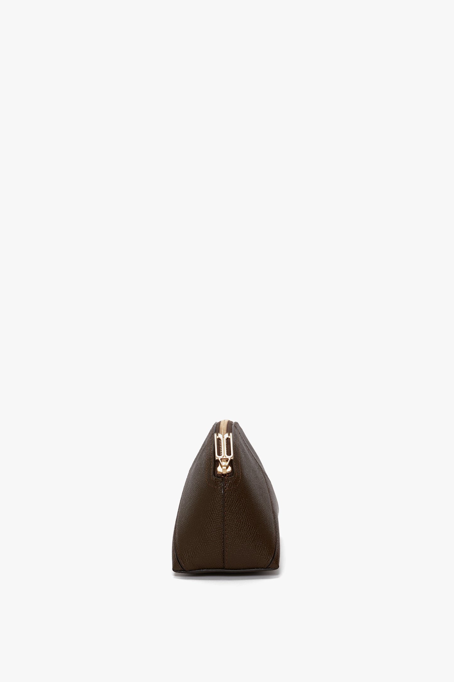Victoria Mini Travel Pouch In Khaki Leather