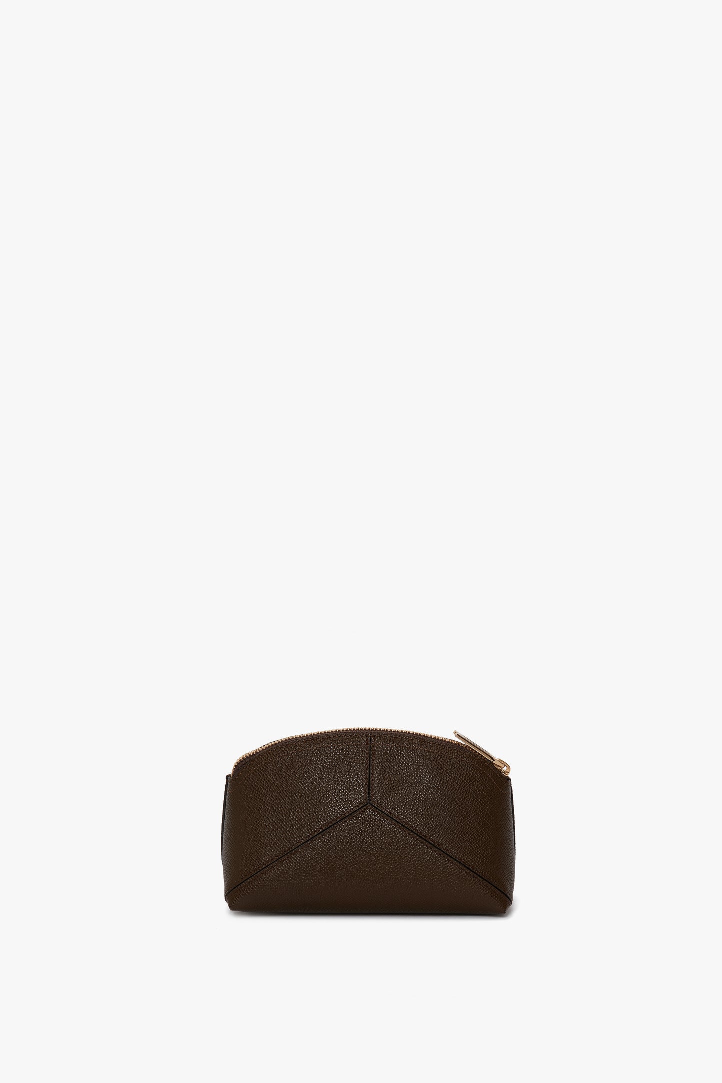 Victoria Mini Travel Pouch In Khaki Leather